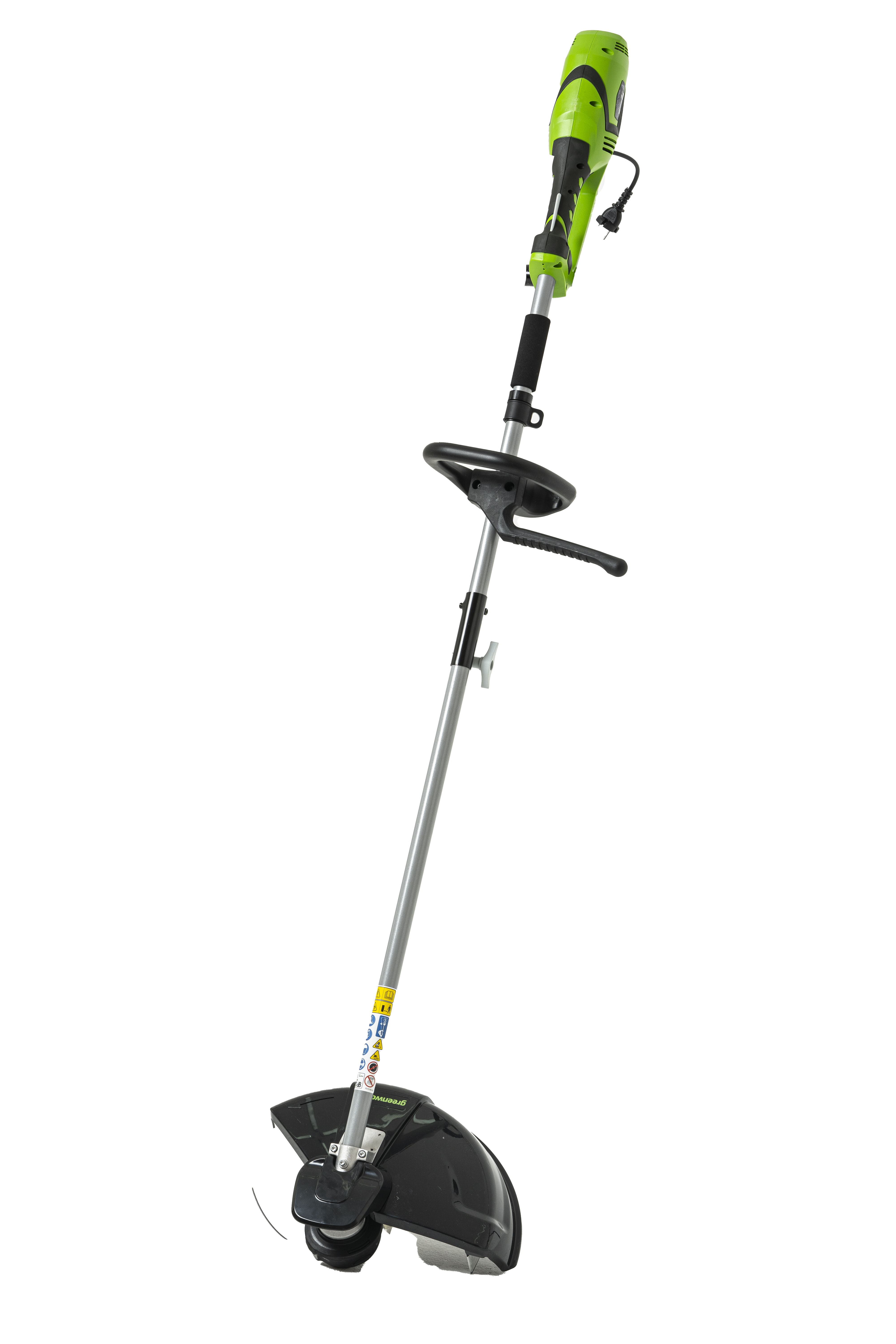 Изображение товара Триммер электрический Greenworks 1301807 1200 Вт с режущим диском