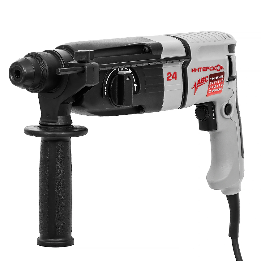 Изображение товара Перфоратор сетевой SDS Plus Интерскол П-24/700АВС 720 Вт 2.6 Дж