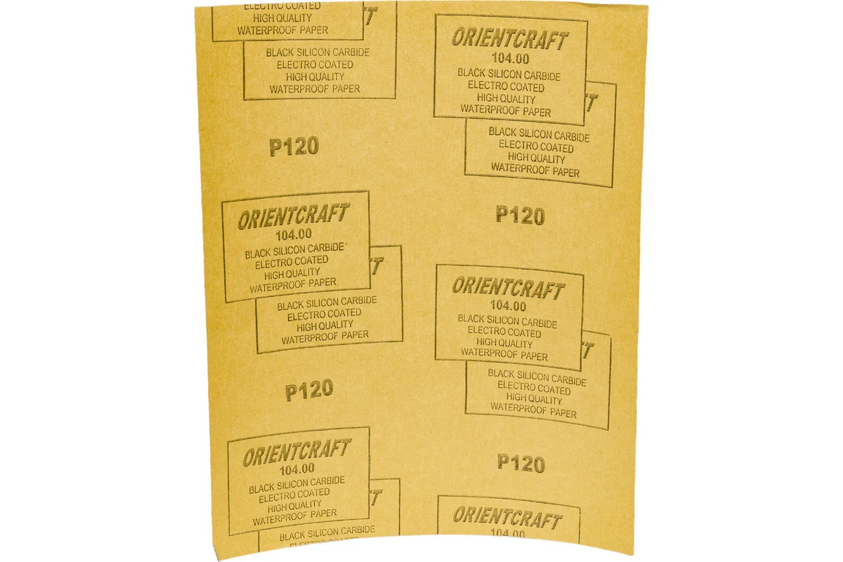 Изображение товара Лист шлифовальный водостойкий ABRAFORM Kingsize P120 280x230 мм, 10 шт