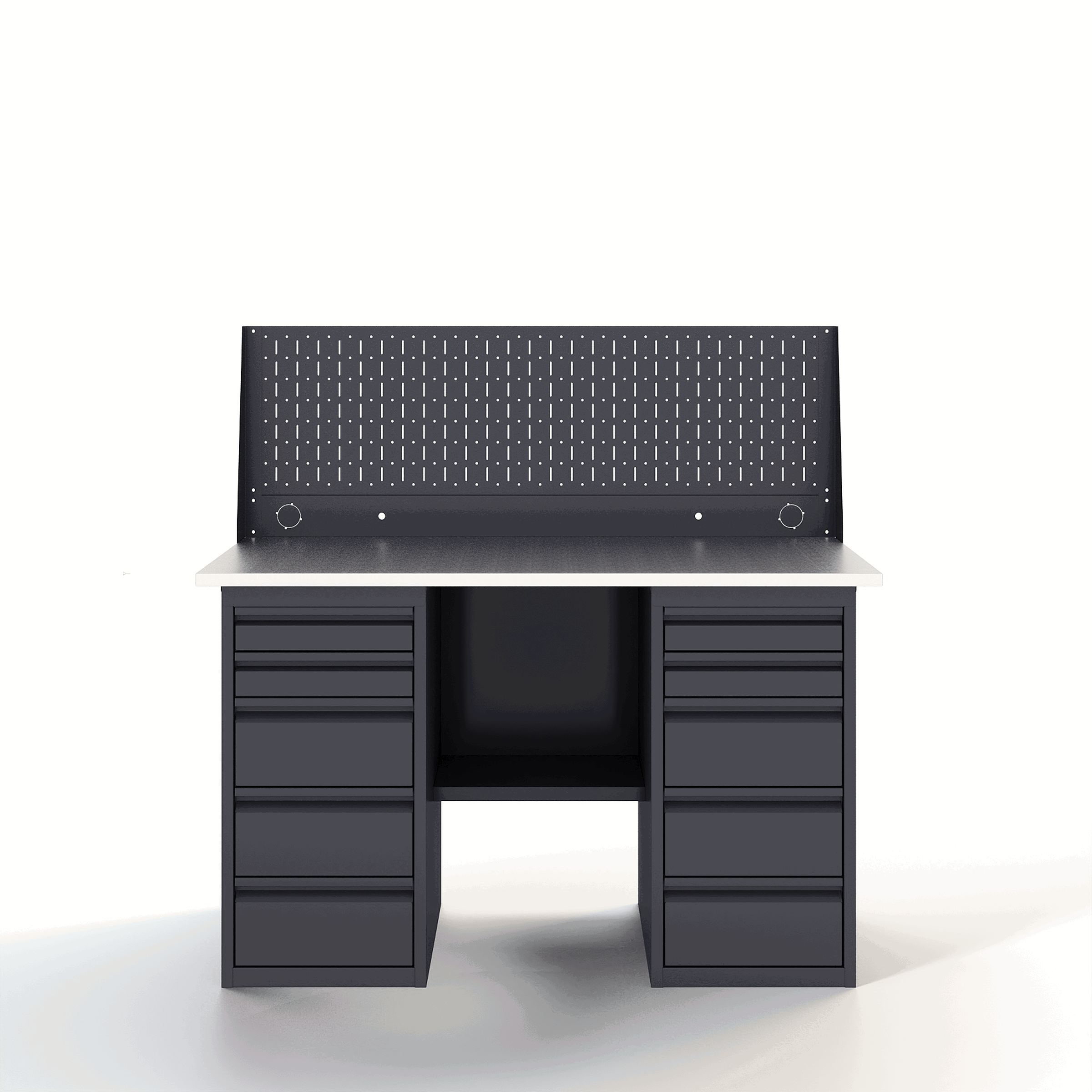 Изображение товара Верстак стационарный Greenberg Y2_Р1_1400, максимальная нагрузка до 300 кг