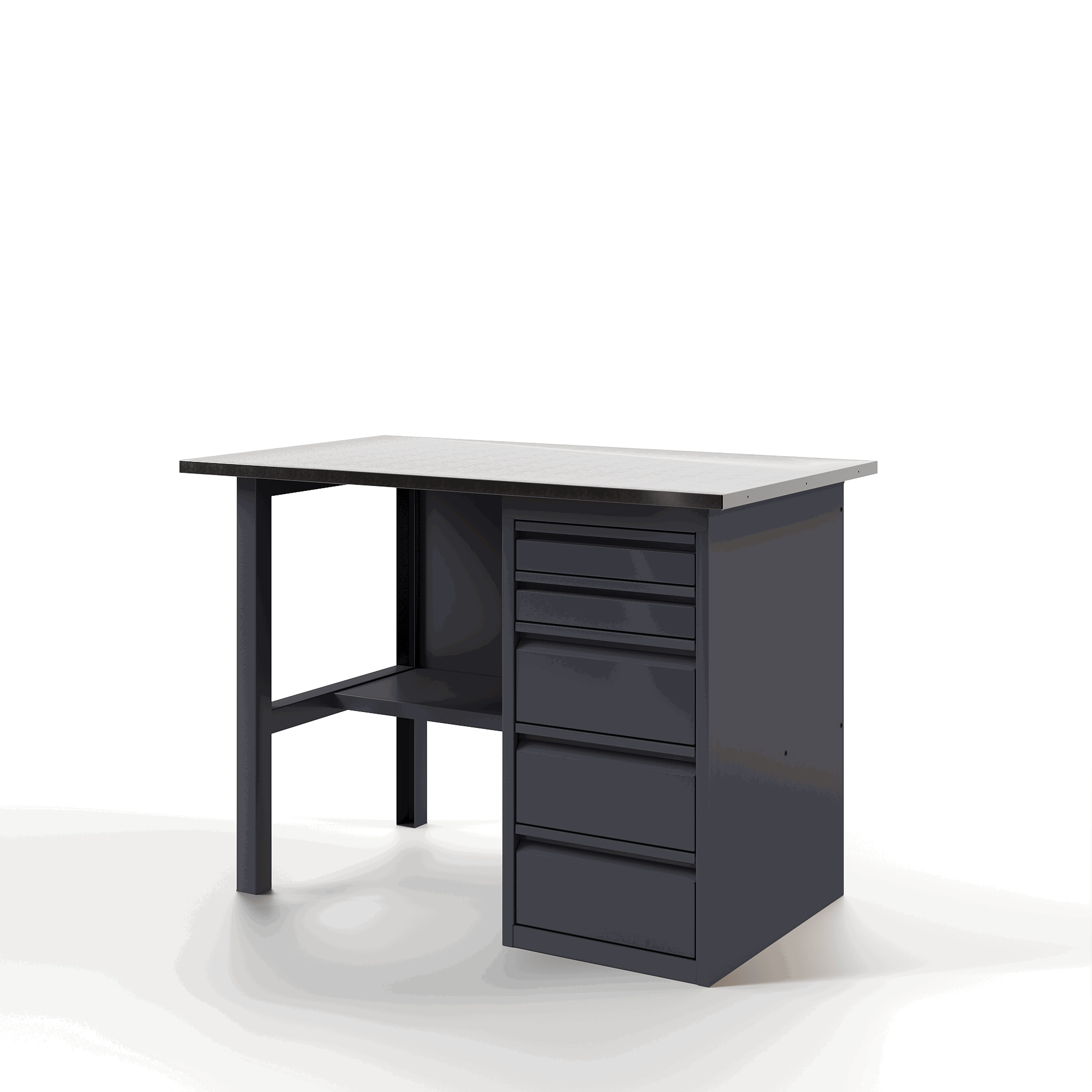 Изображение товара Верстак стационарный GREENBERG Y1 1200 300 кг сталь оцинкованный