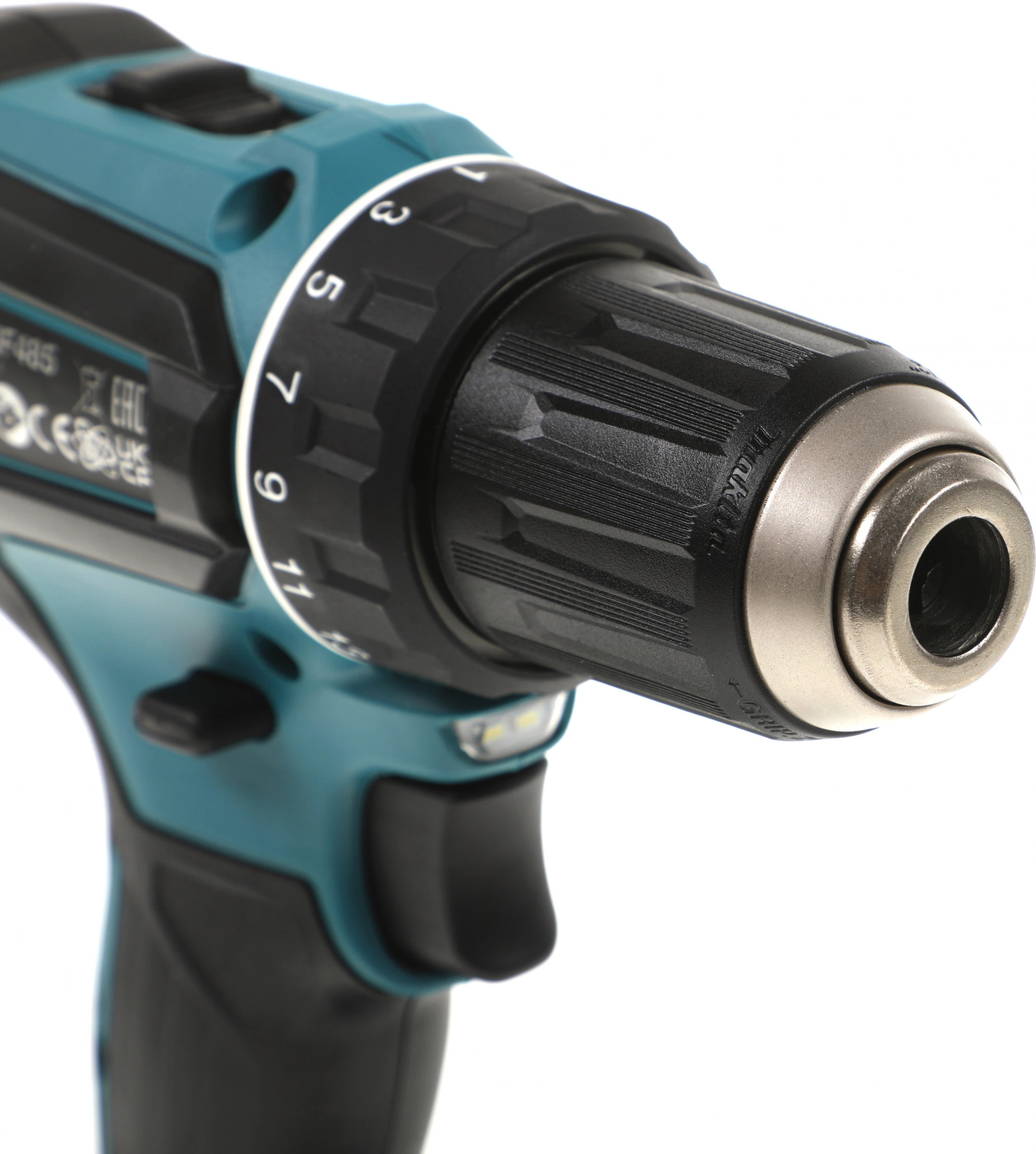 Изображение товара Дрель-шуруповерт аккумуляторная бесщеточная Makita DDF485RF 18 В Li-Ion 1x3 Ач