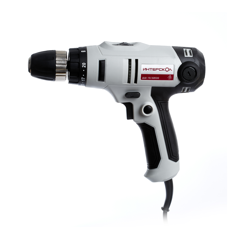 Изображение товара Дрель-шуруповерт сетевая Интерскол ДШ-10/320Э2, 320 Вт