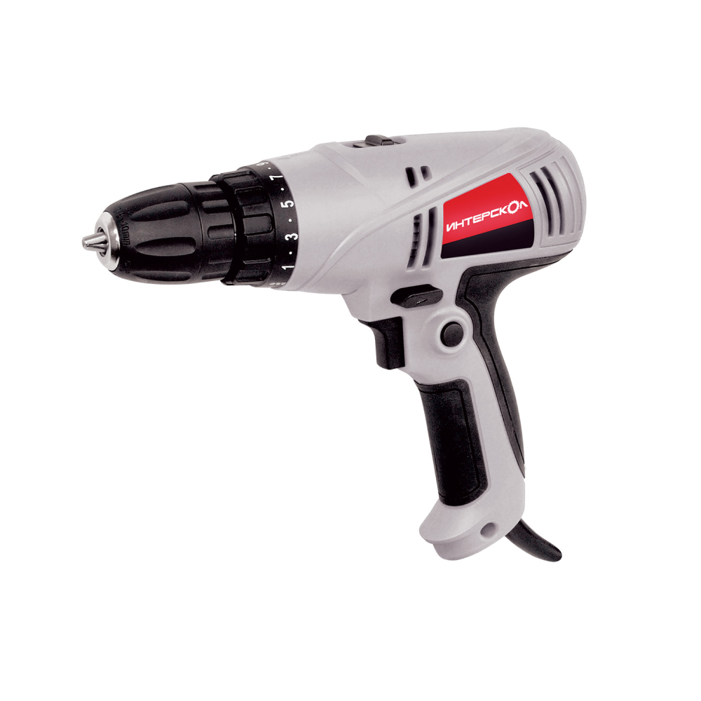 Изображение товара Дрель-шуруповерт Интерскол ДШ-10/260Э2 сетевая мощность 260 Вт