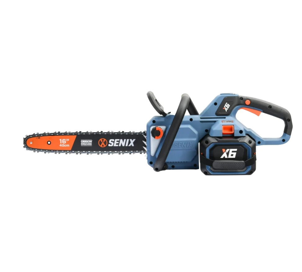 Изображение товара Аккумуляторная пила Senix CSX6-M1-EU с шиной 40 см