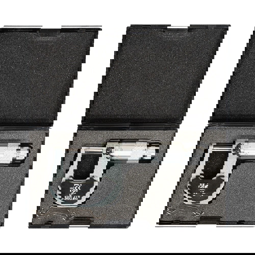 Изображение товара Микрометр RGK MCM-25 с поверкой 25 мм точный измерительный инструмент