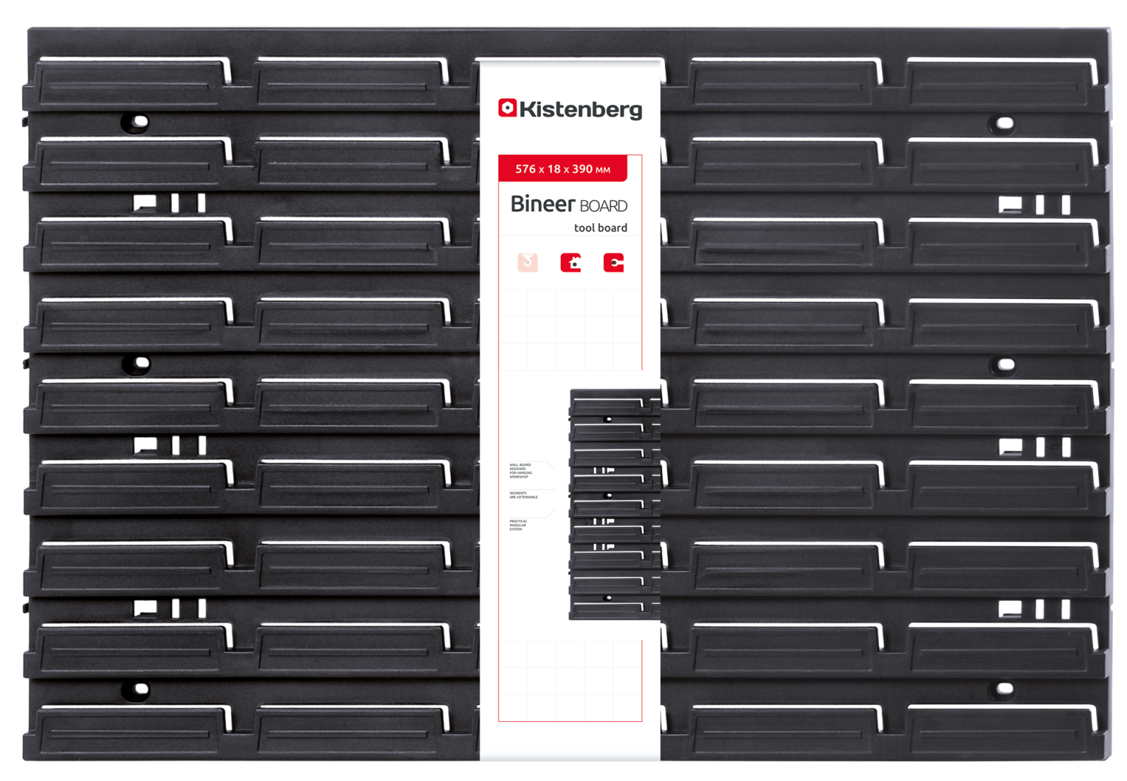 Изображение товара Панель для инструментов Kistenberg Bineer KBB6040 18x390 мм
