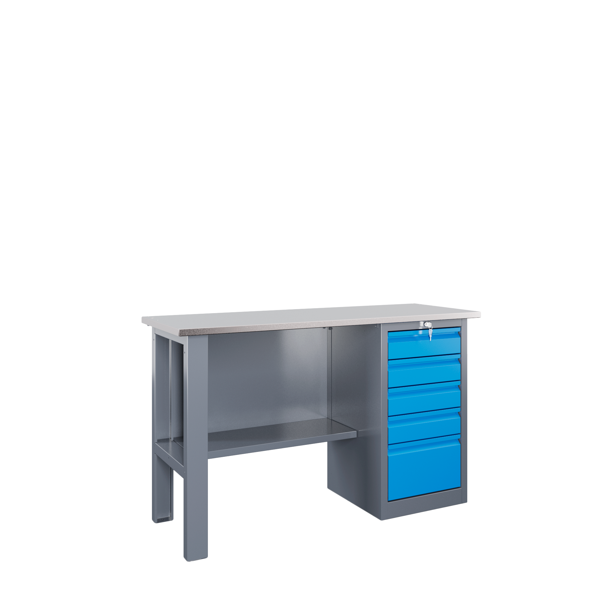 Изображение товара Верстак складной Верстакофф SLF 141.15.2 с нагрузкой до 300 кг для автомастерских и мастерских