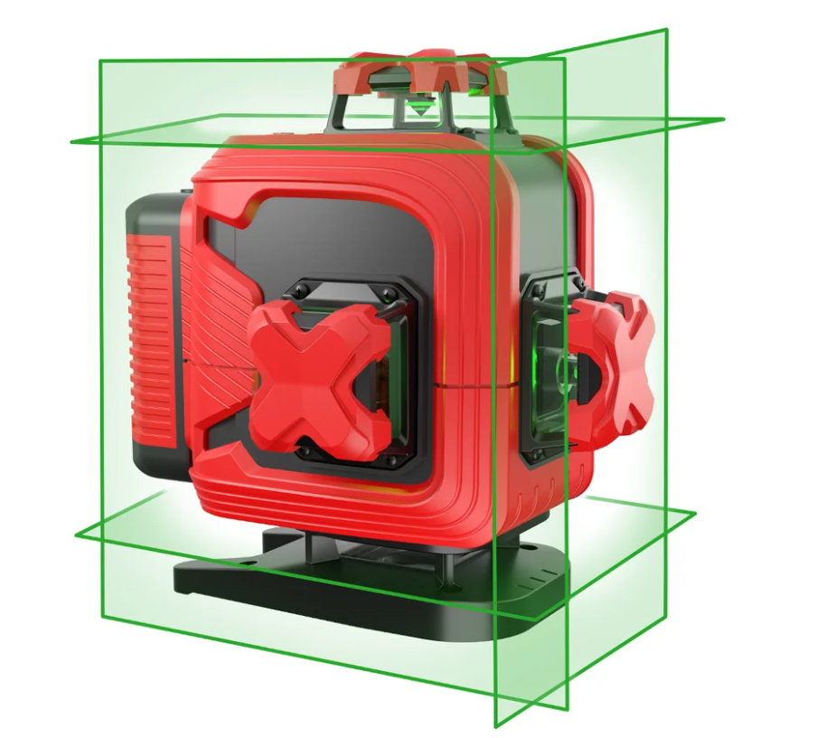 Изображение товара Лазерный нивелир Condtrol Fliesen 4D с зелёным лучом и дальностью 30 м