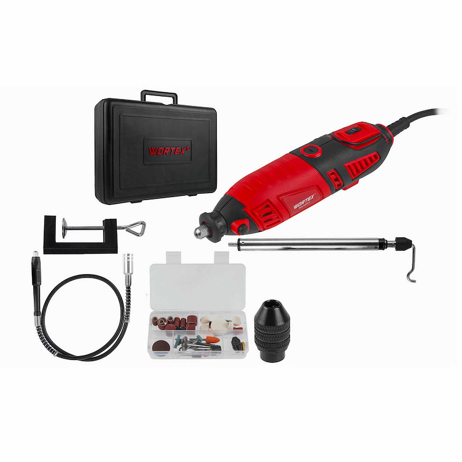 Изображение товара Гравер сетевой Wortex MG 3219 E, 185 Вт, 41 шт