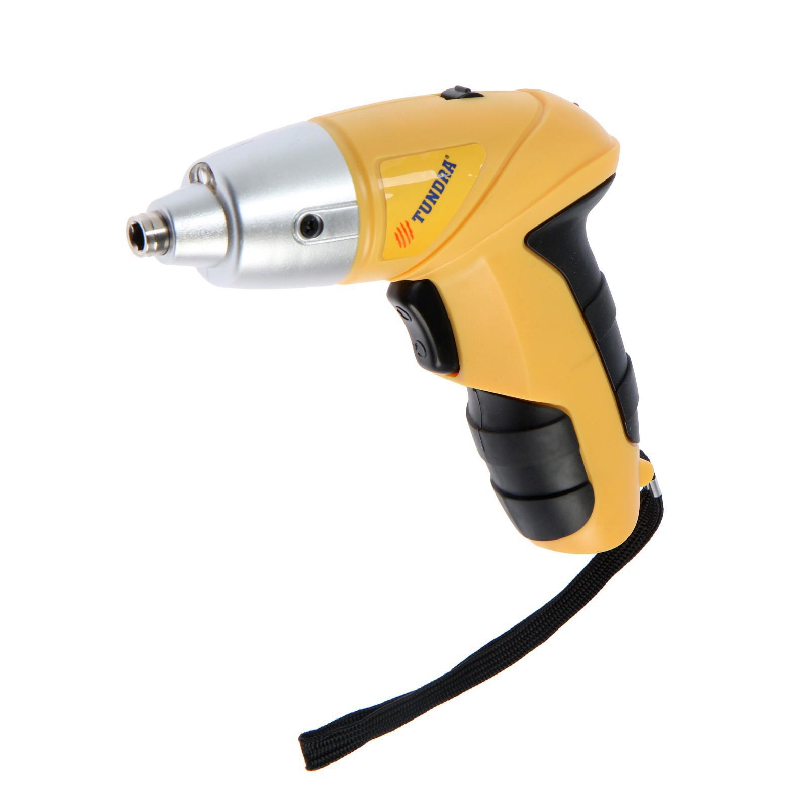 Изображение товара Отвертка аккумуляторная Tundra 5437466