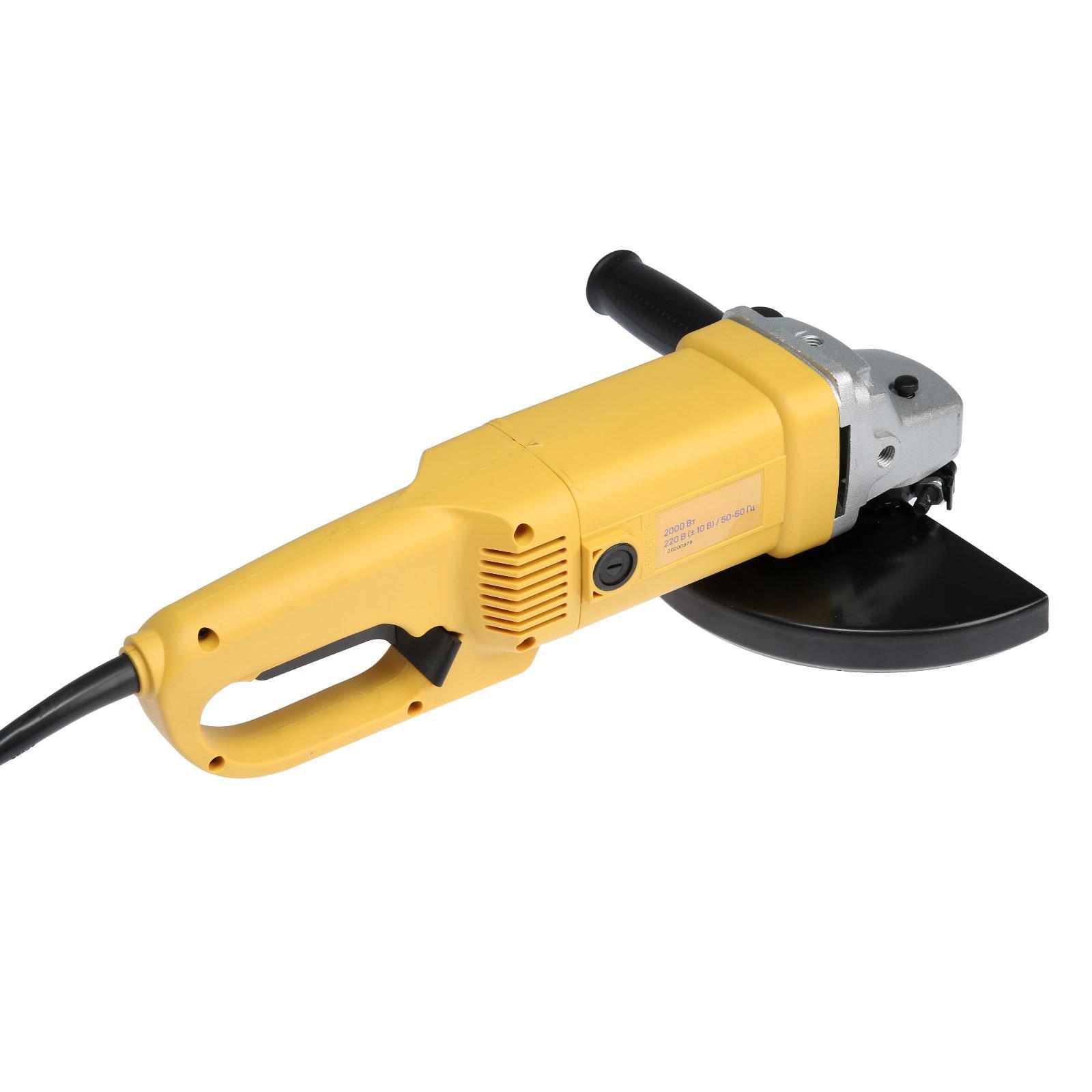 Изображение товара Угловая шлифовальная машина TUNDRA 5437460 2000 Вт 230 мм