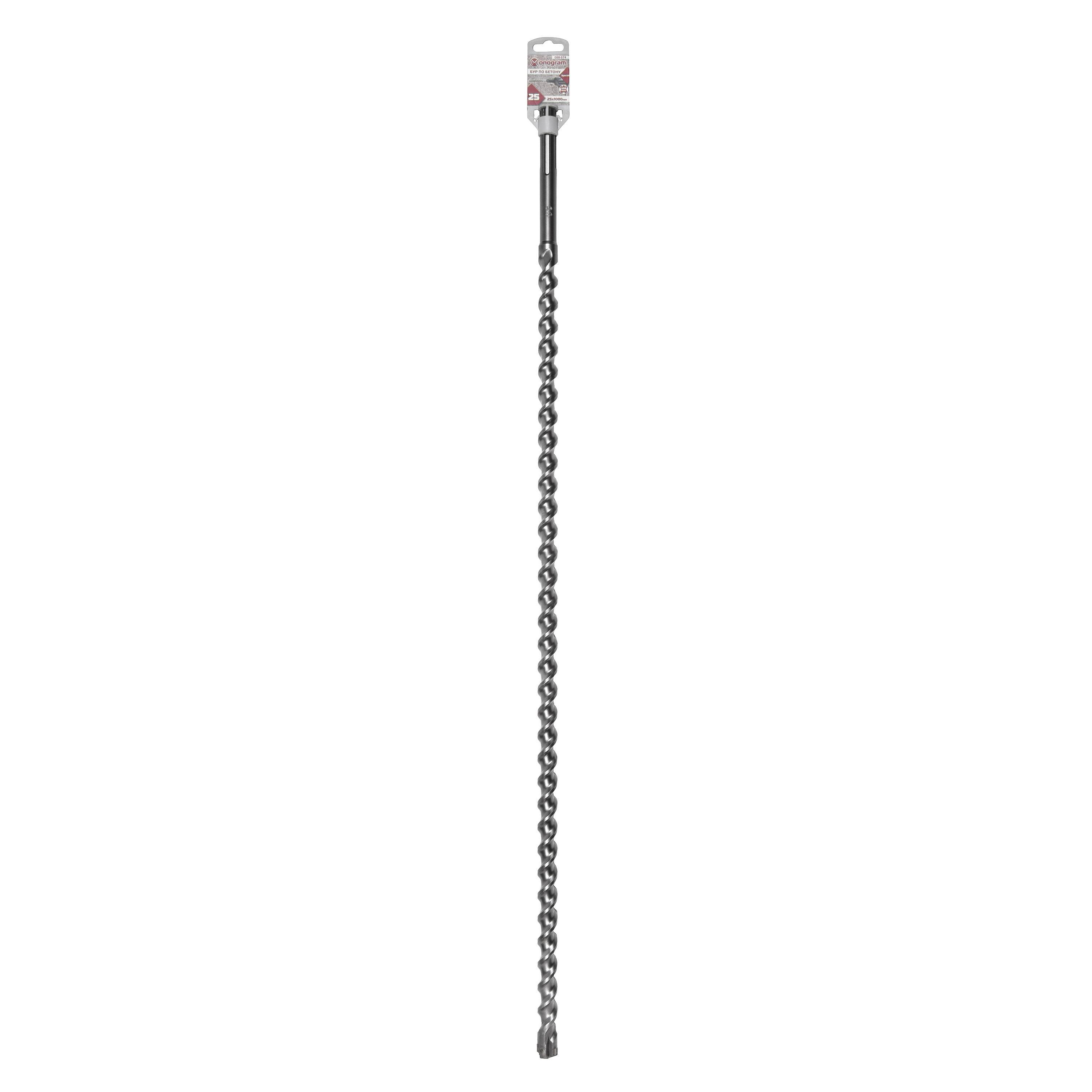 Изображение товара Бур по бетону Monogram Special SDS-max 25x860/1000 мм для ударных перфораторов