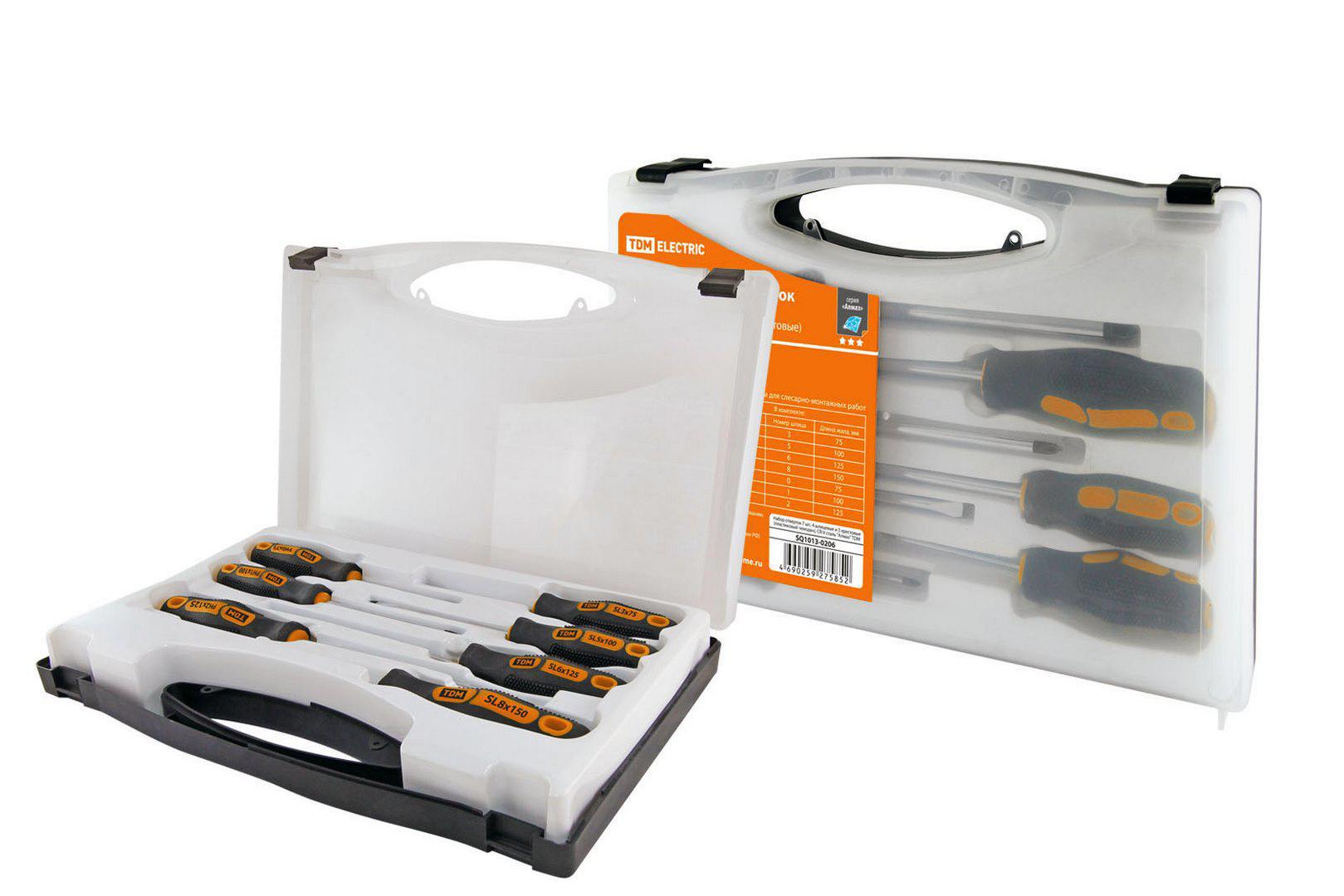 Изображение товара Набор отверток TDM Electric Алмаз SQ1013-0206, 7 шт