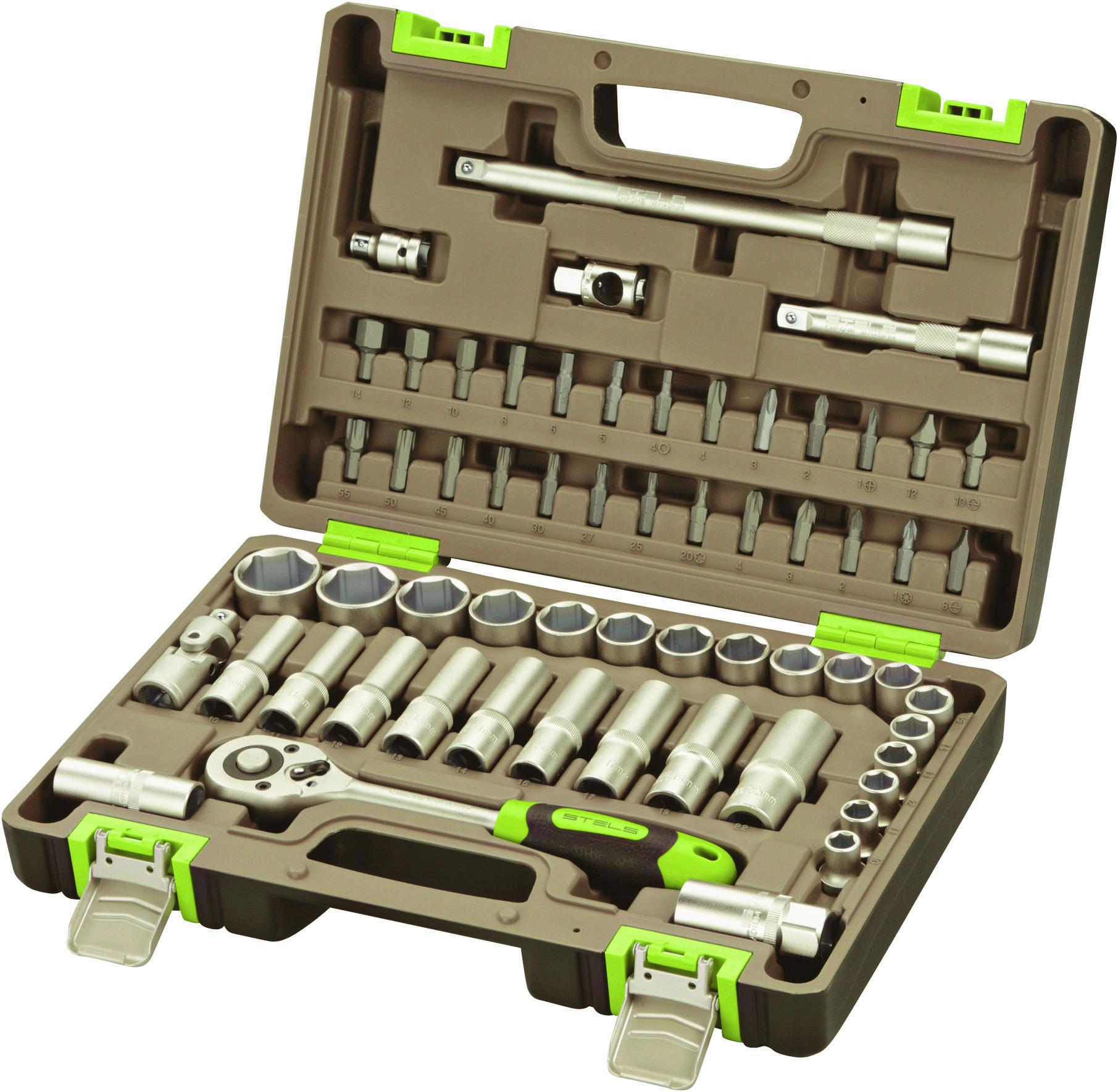 Изображение товара Набор инструментов Stels 14103, 60 предметов