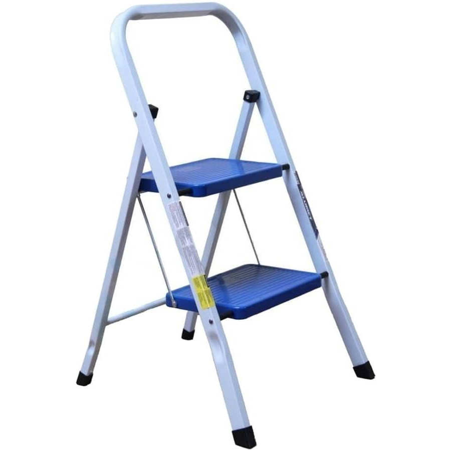 Изображение товара Алюминиевая стремянка Алюмет МК802С 2 ступени до 150 кг легкая и безопасная