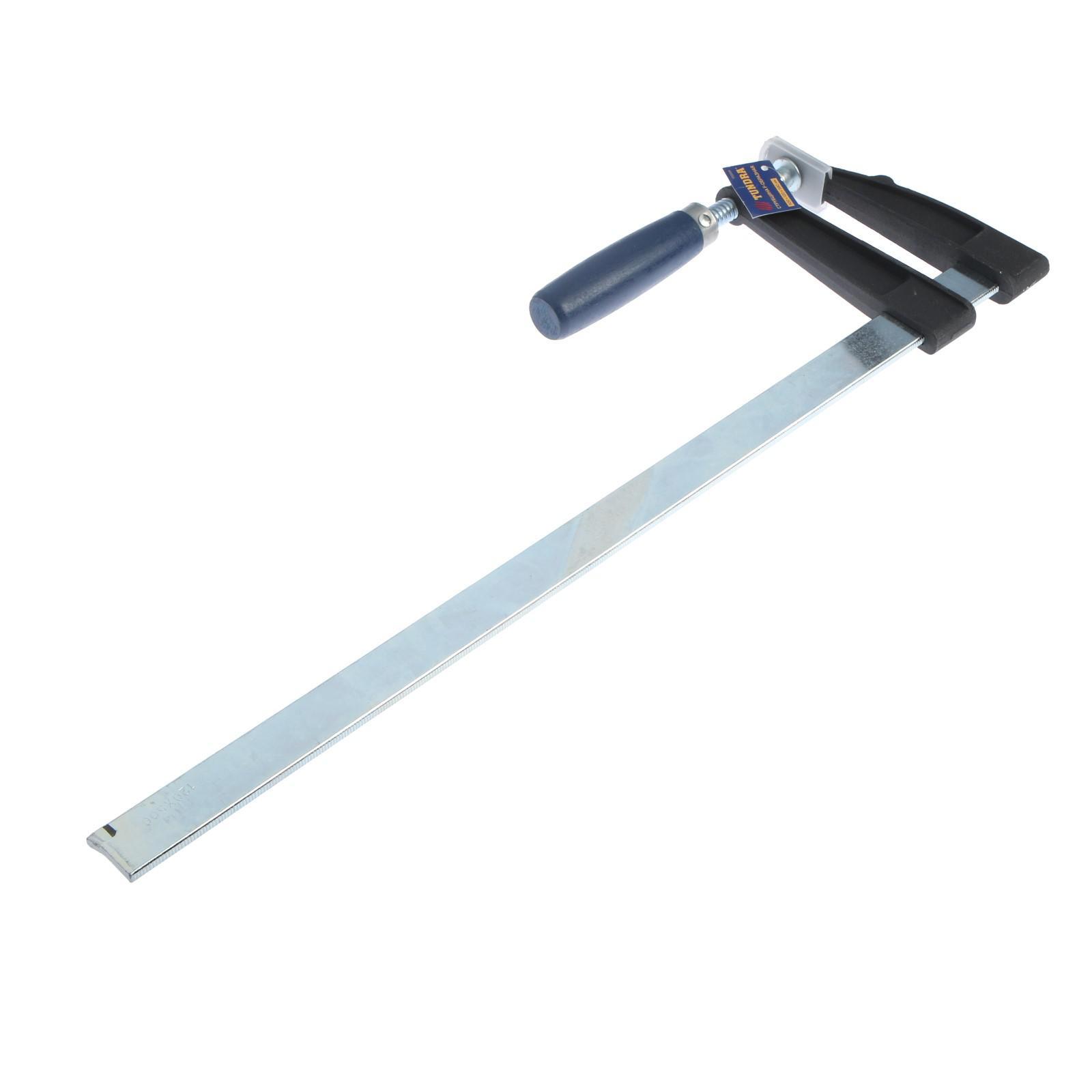 Изображение товара Струбцина F-образная TUNDRA 500x120x580мм для фиксации деталей и заготовок