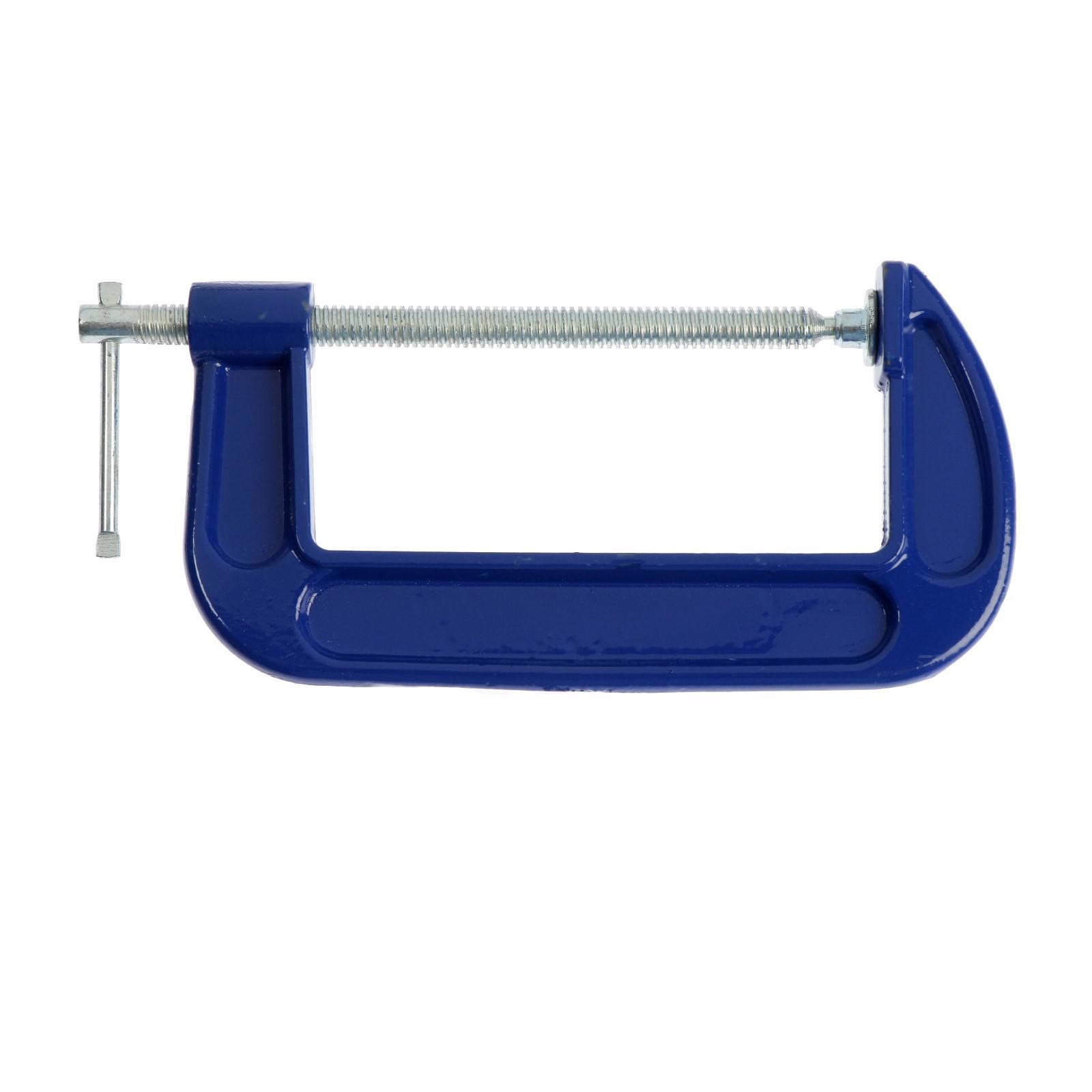 Изображение товара Струбцина G-образная Tundra усиленная 6 дюймов (150 мм)