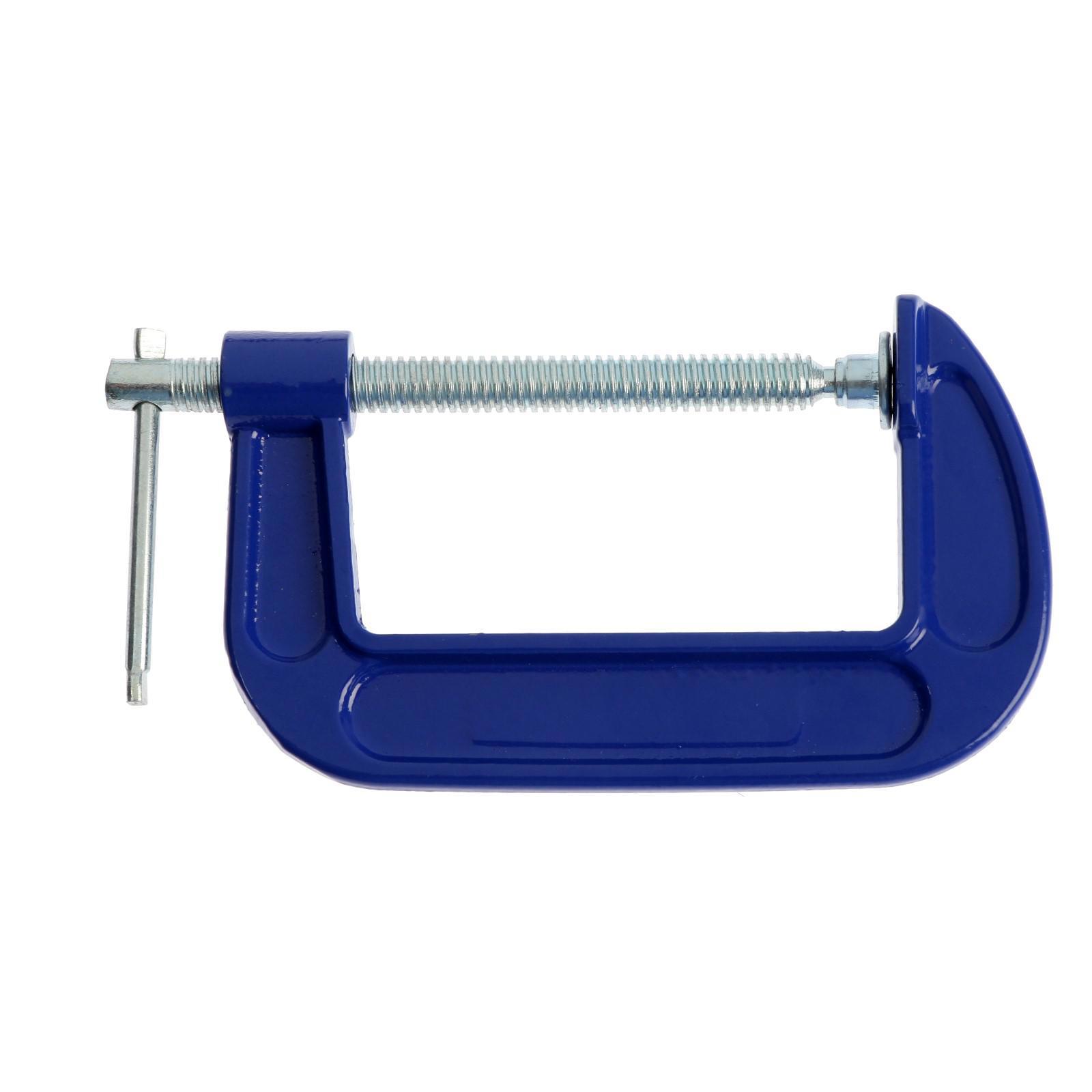 Изображение товара Струбцина G-образная Tundra усиленная 4 дюйма (100 мм)