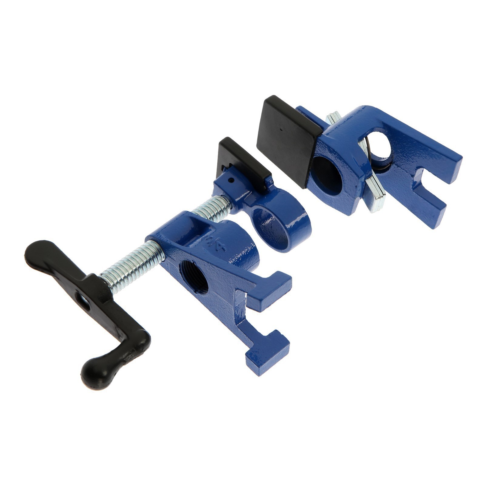 Изображение товара Струбцина трубная Tundra на ножках резиновые накладки 3/4 дюйма