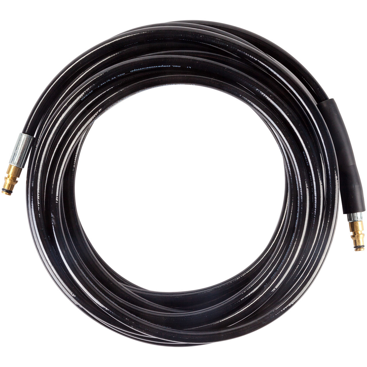 Изображение товара Шланг высокого давления BORT BHS-8-Pro 8 м с разъемами QuickFix для моек