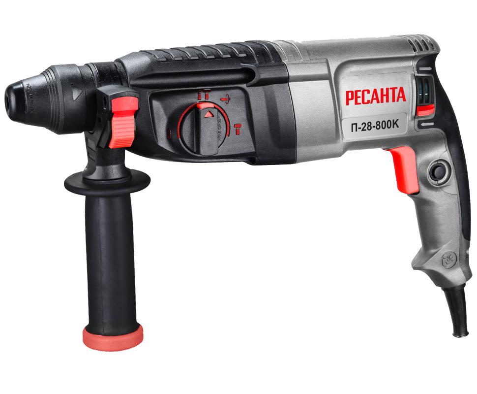Изображение товара Перфоратор сетевой Ресанта П-28-800К 800 Вт с 3 режимами