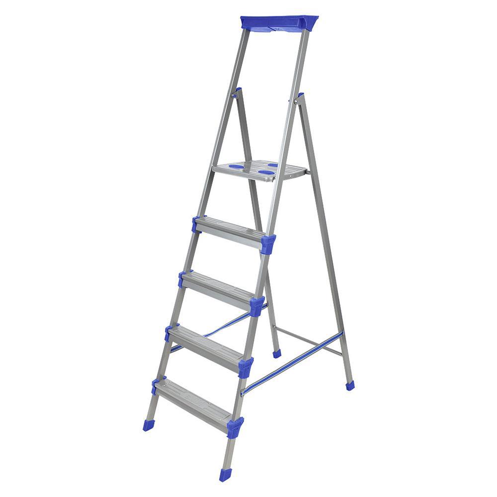 Изображение товара Стремянка стальная Ника СМ5 (6435), 5 ступеней, максимальная нагрузка 150 кг