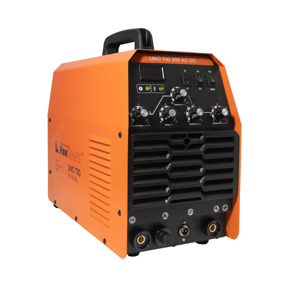 Изображение товара Сварочный инвертор Foxweld TIG 200 AC/DC — профессиональный для алюминия и стали Изображение товара Сварочный инвертор Foxweld TIG 200 AC/DC — профессиональный для алюминия и стали