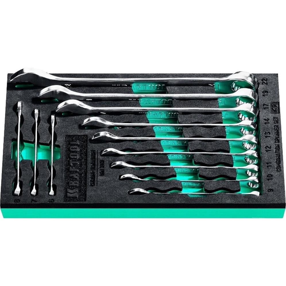 Изображение товара Набор ключей комбинированных Kraftool 27079-H12E 6-22 мм, 12 предметов