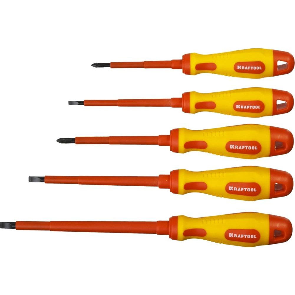 Изображение товара Качественный набор диэлектрических отверток KRAFTOOL X-Drive Electro