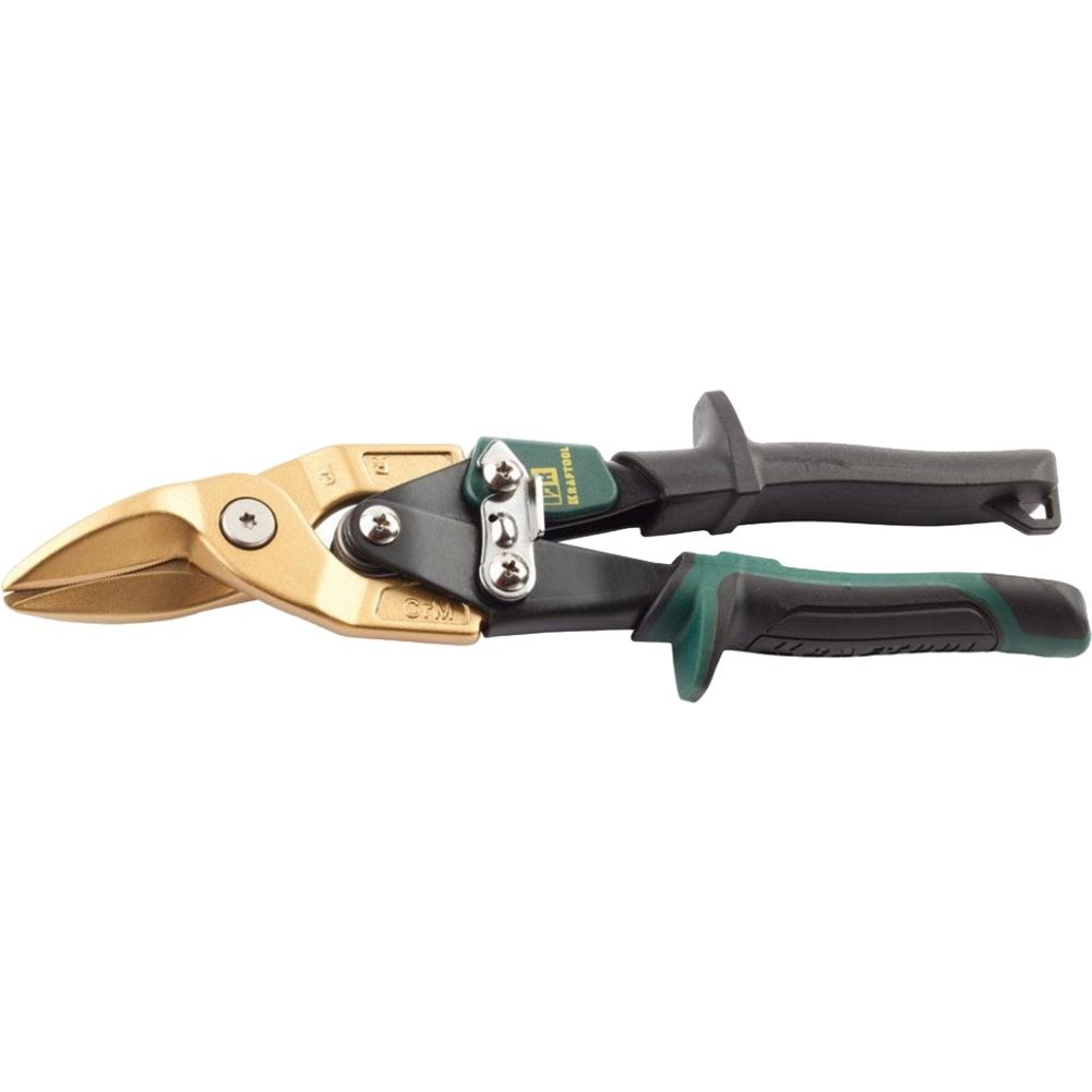 Изображение товара Ножницы по металлу правый рез Kraftool 2327-R Titan титановое покрытие до 1.7 мм, 250 мм