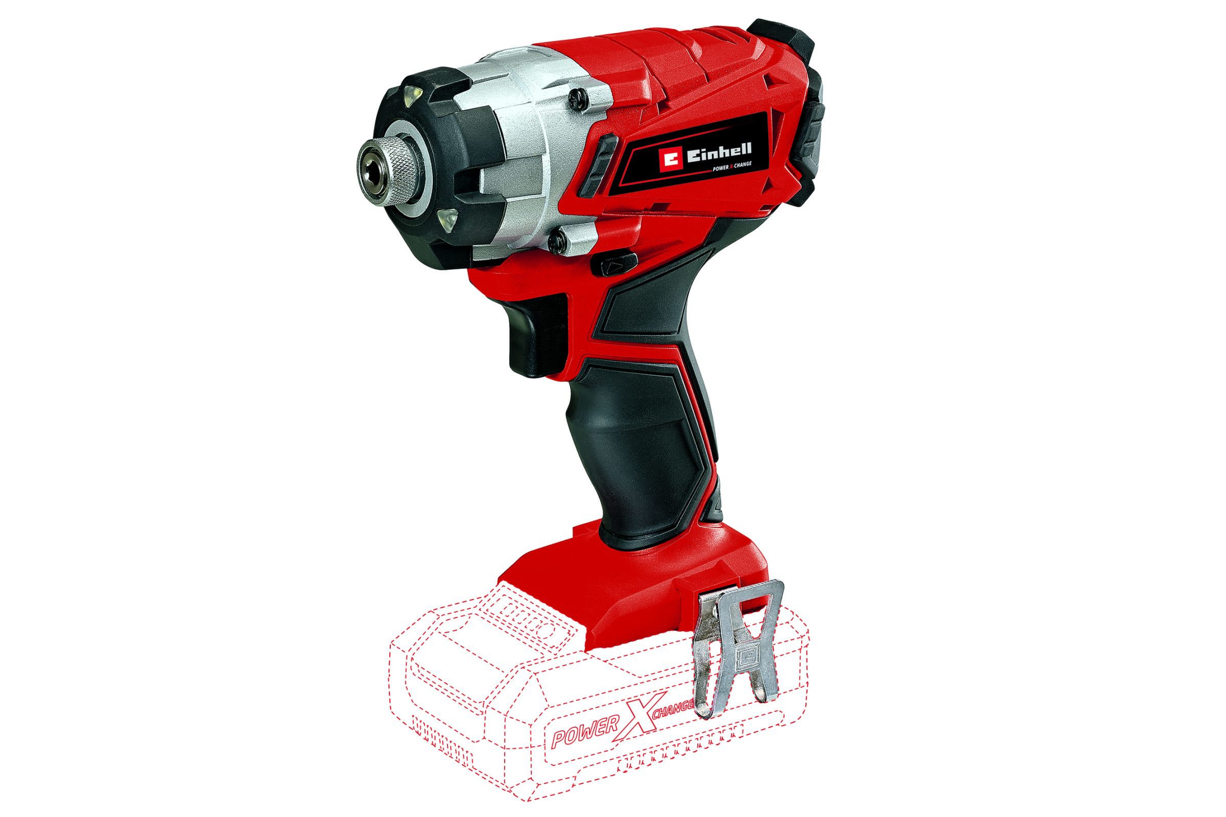 Изображение товара Винтовёрт аккумуляторный ударный Einhell PXC TE-CI 18/1 Li-Solo 4510034, 12 В Li-Lon без АКБ и ЗУ Изображение товара Винтовёрт аккумуляторный ударный Einhell PXC TE-CI 18/1 Li-Solo 4510034, 12 В Li-Lon без АКБ и ЗУ