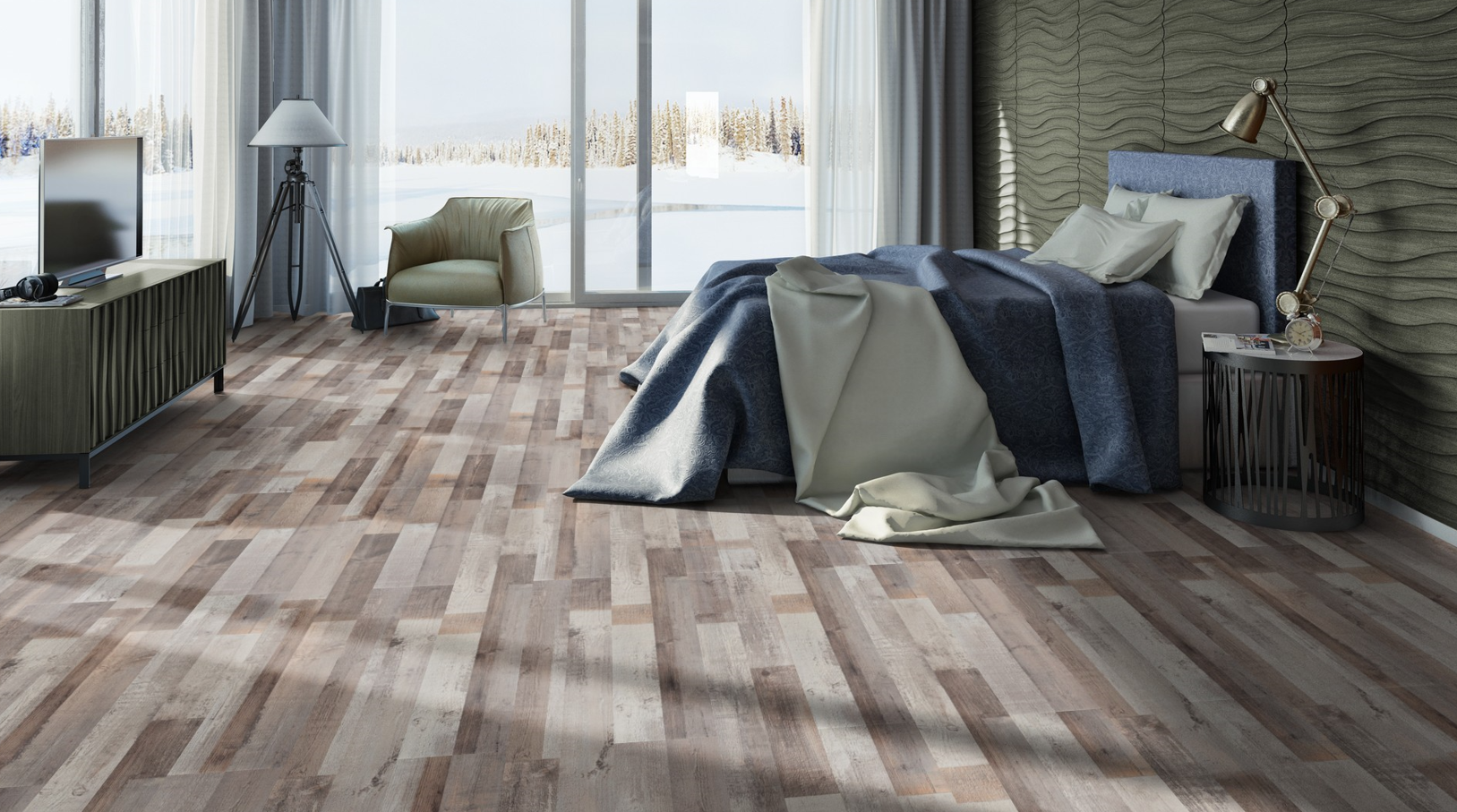 Изображение товара Ламинат Tarkett Robinson Сосна Гималайская 33 класс толщина 8мм 2.01 м²