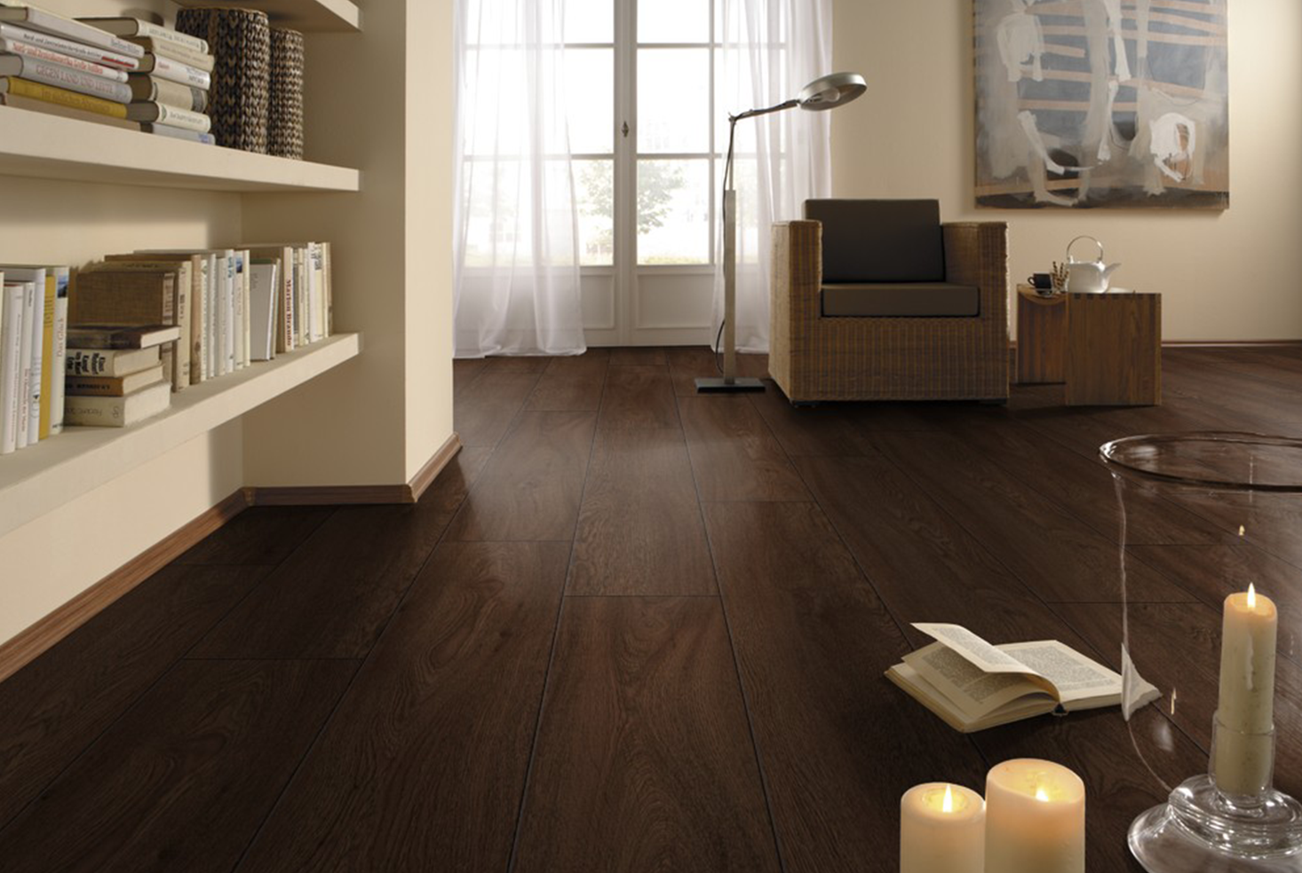 Изображение товара Ламинат Kronopol Cuprum Platinium Tanami Oak 33 класс 12 мм фаска 1.09 м² Польша