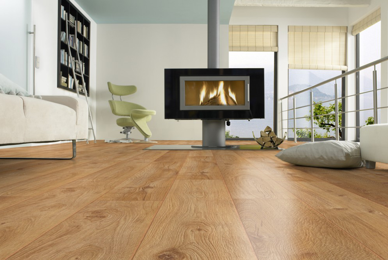 Изображение товара Ламинат Kronopol Marine Platinium Caribbean Oak 32 класс 10 мм фаска 4 шва