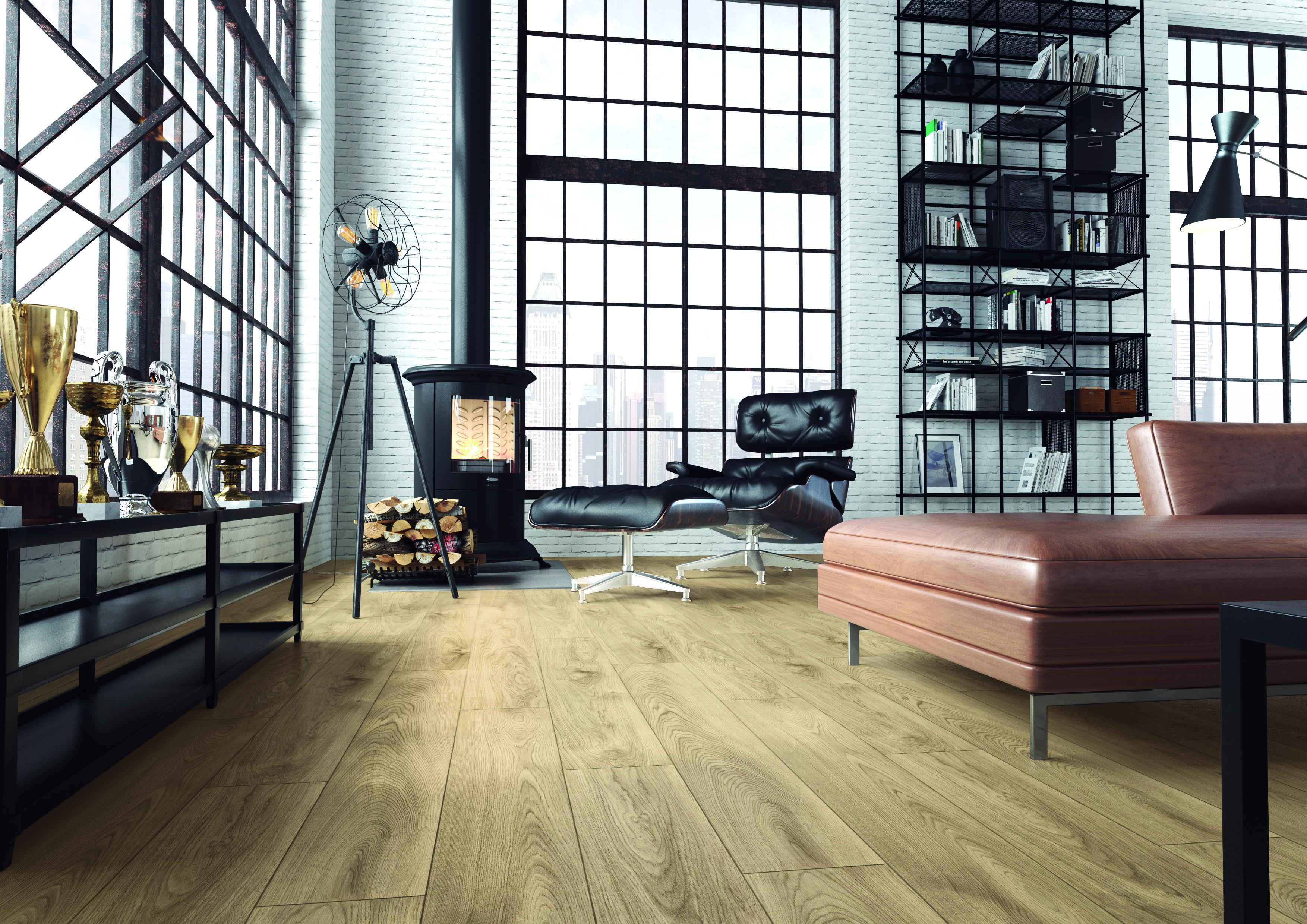 Изображение товара Ламинат Kronopol Volo Aurum Eagle Oak 33 класс толщина 8 мм с фаской 2.10 м²