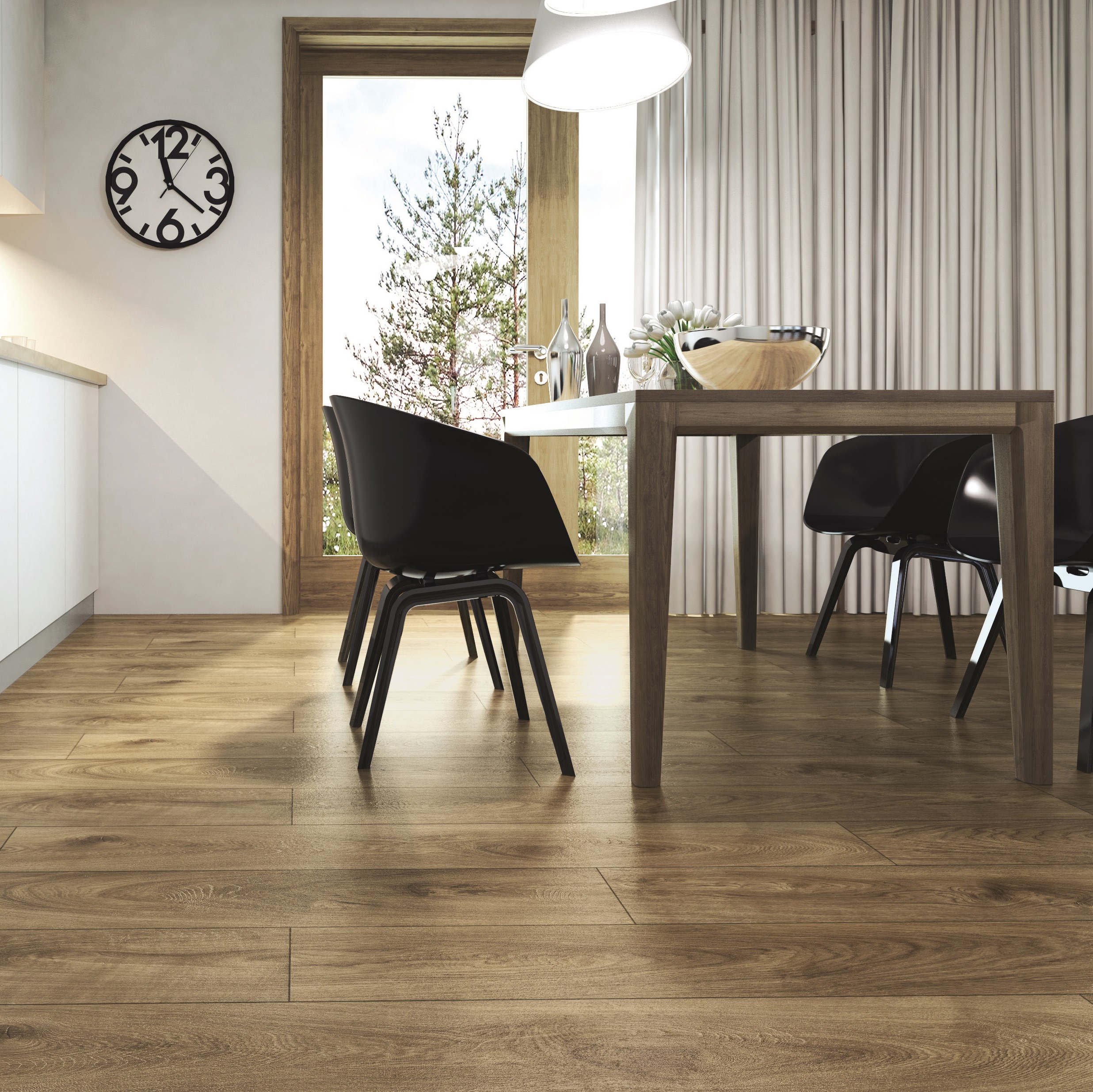 Изображение товара Ламинат Kronopol Volo Aurum Hawk Oak 33 класс влагостойкий 8 мм с фаской