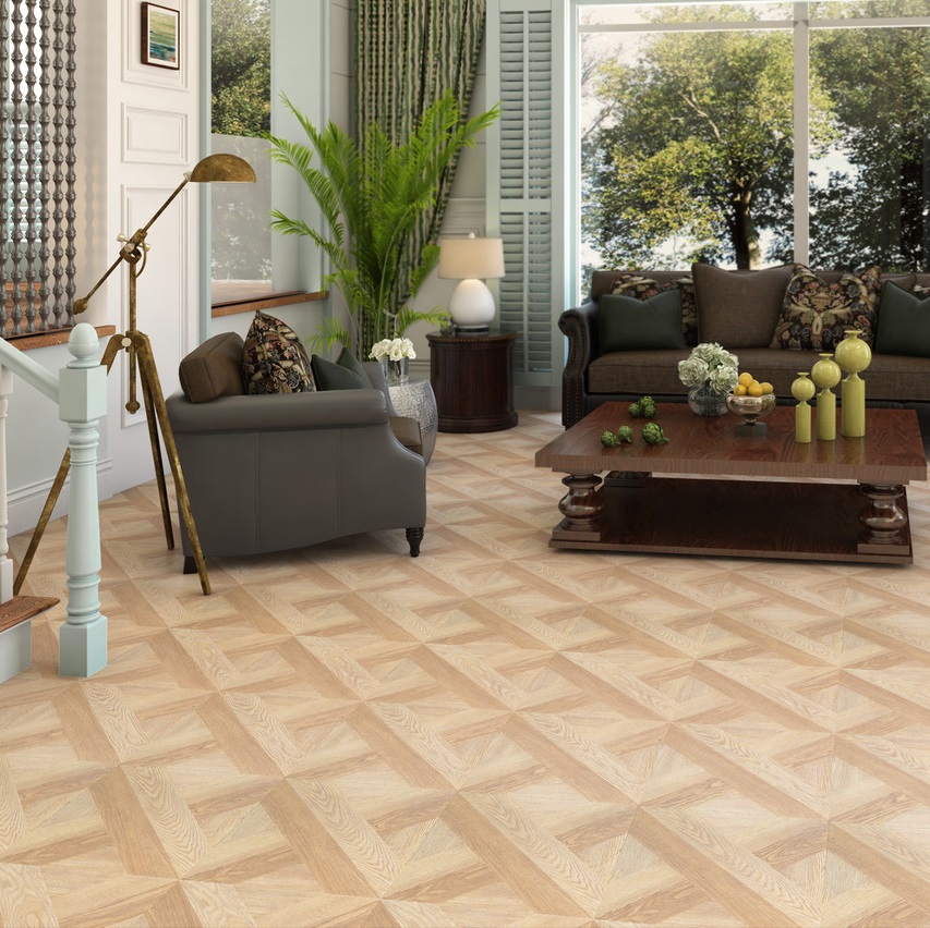 Изображение товара Ламинат Paradise PR-106 Дуб Макиато 33 класс 8 мм фаска 4 со системой Теплый пол