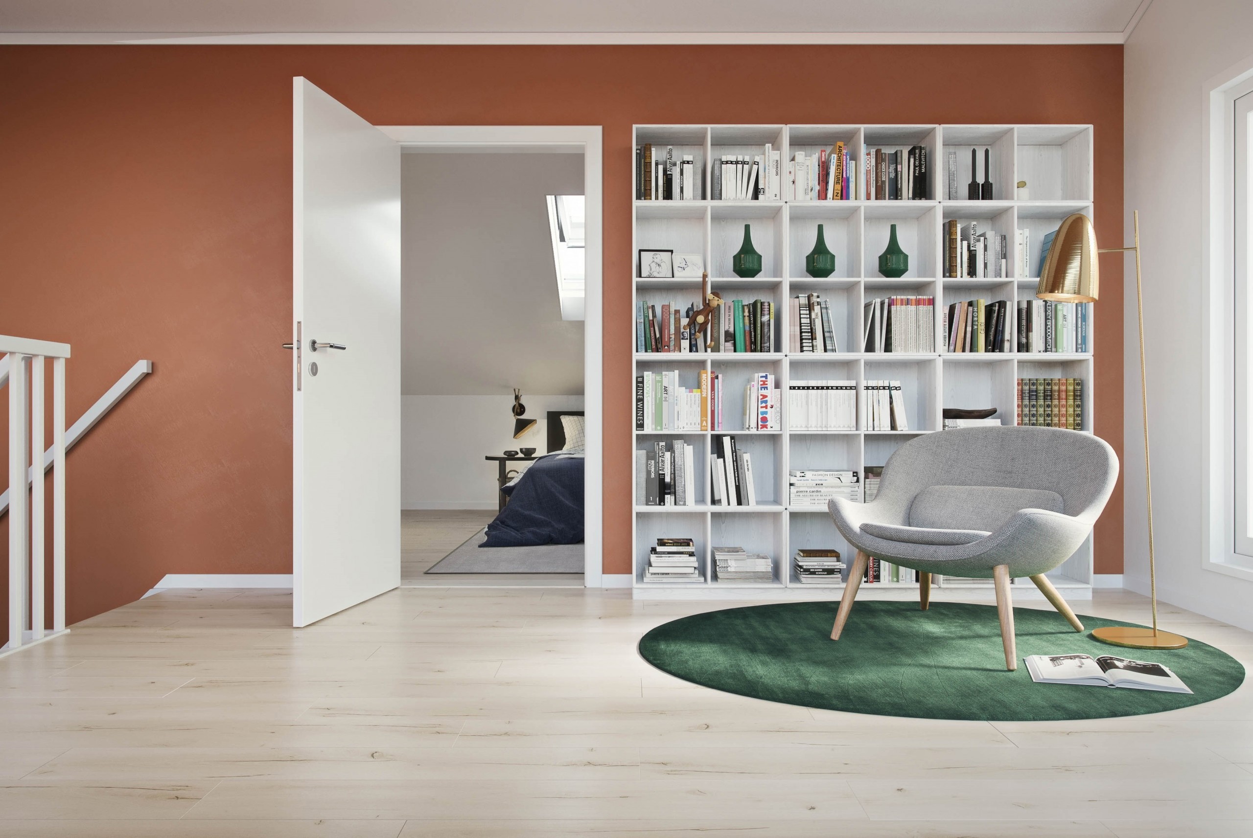 Изображение товара Ламинат Wineo Дуб Рустик Белый 33 класс толщина 8 мм с фаской 2.73 м²