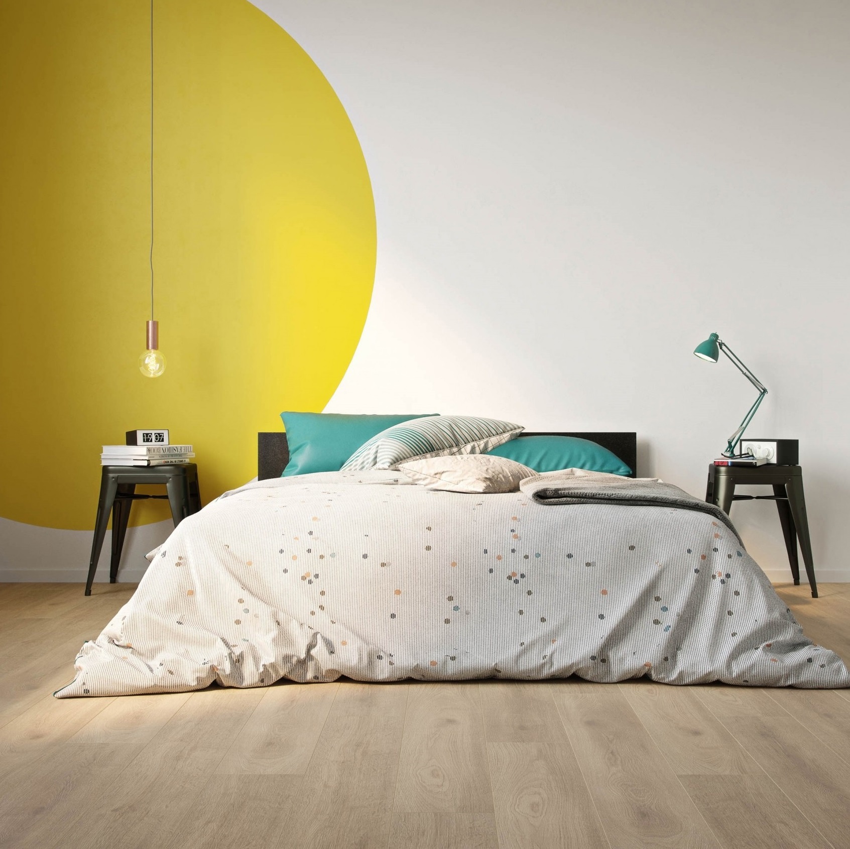 Изображение товара Ламинат Wineo Дуб Натур бежевый 33 класс толщина 8 мм с фаской 2.73 м²