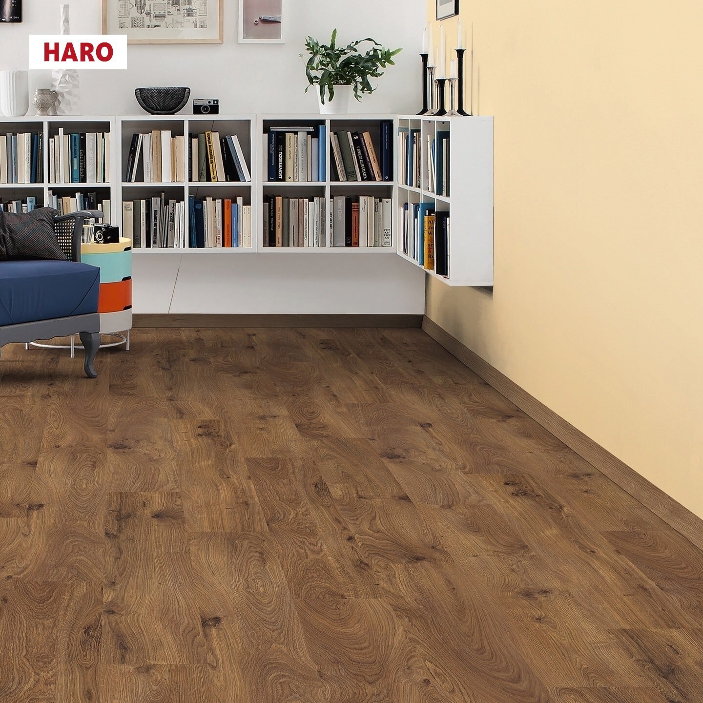 Изображение товара Ламинат Haro Дуб Алабама 32 класс толщина 7 мм с фаской 2 22 м²