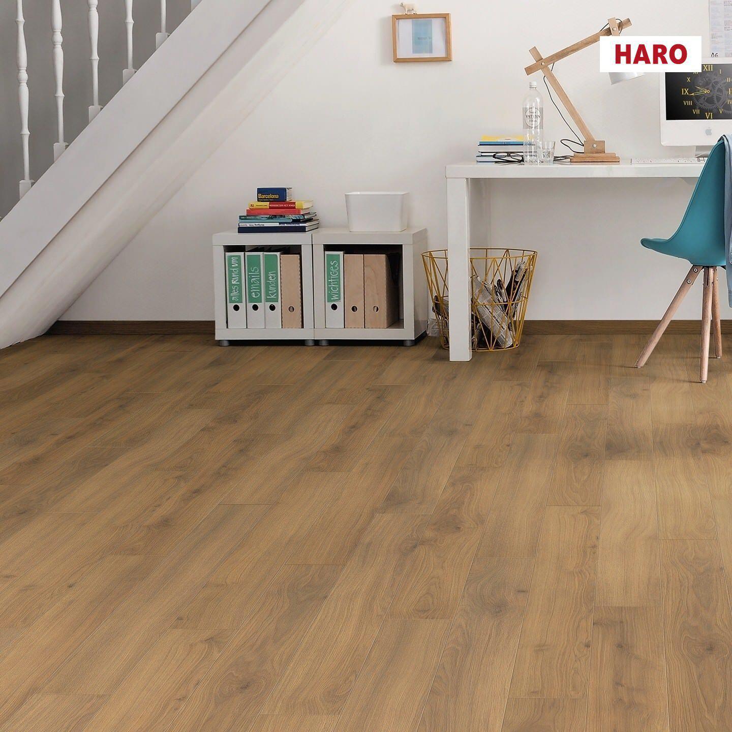 Изображение товара Ламинат Haro Дуб Эмилия Медовый 8 мм 32 класс фаска 1.38 м² Германия