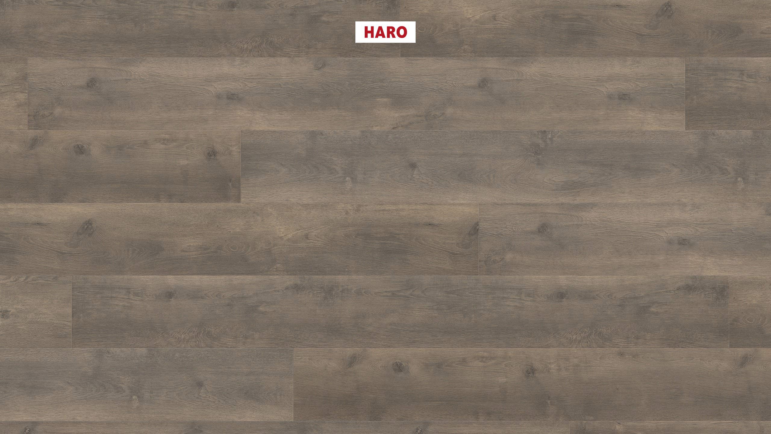 Изображение товара Ламинат Haro Tritty 100 Gran Via 4V Дуб Бергамо Карбон 8 мм 2.68 м², Германия