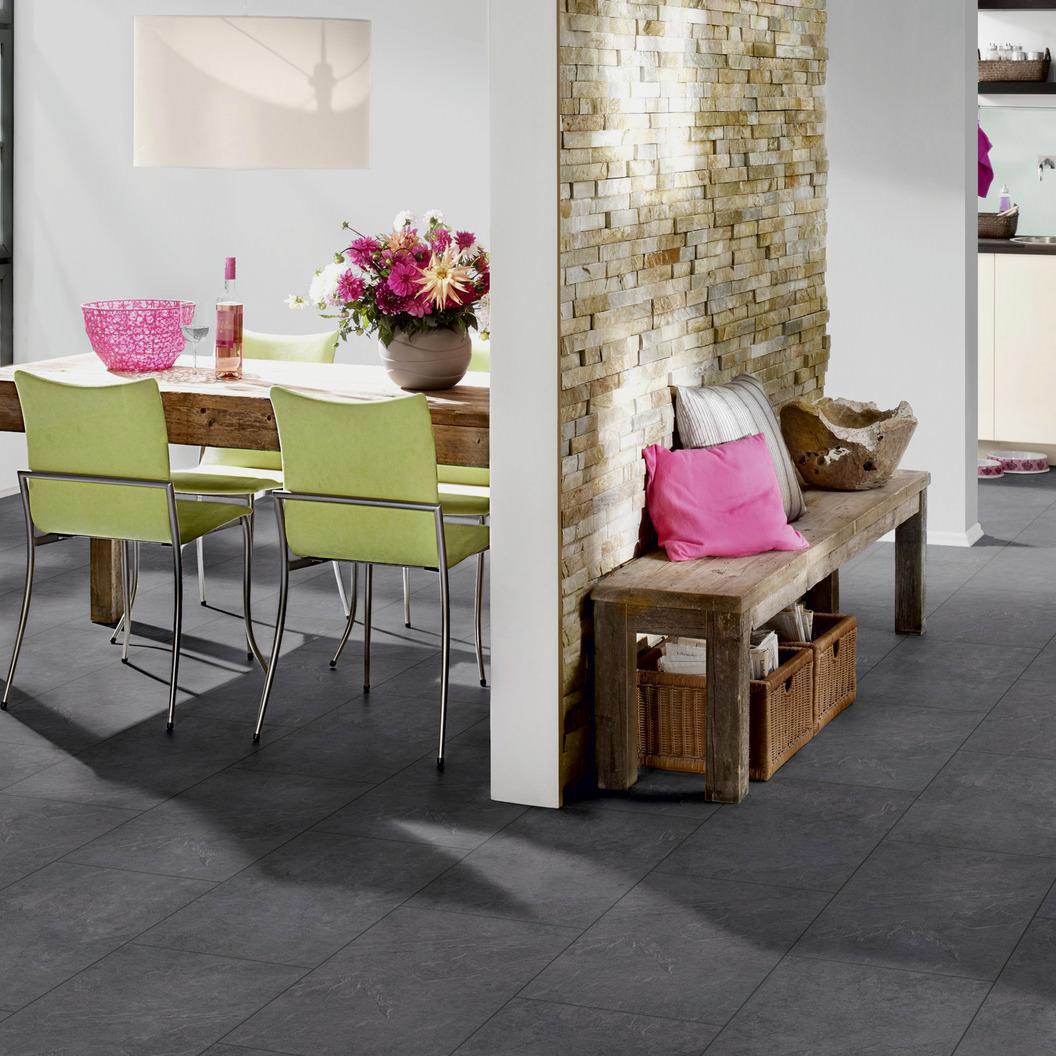 Изображение товара Ламинат Ter Hurne Stone anthracite grey 32 класс толщина 8 мм с фаской 2.52 м²