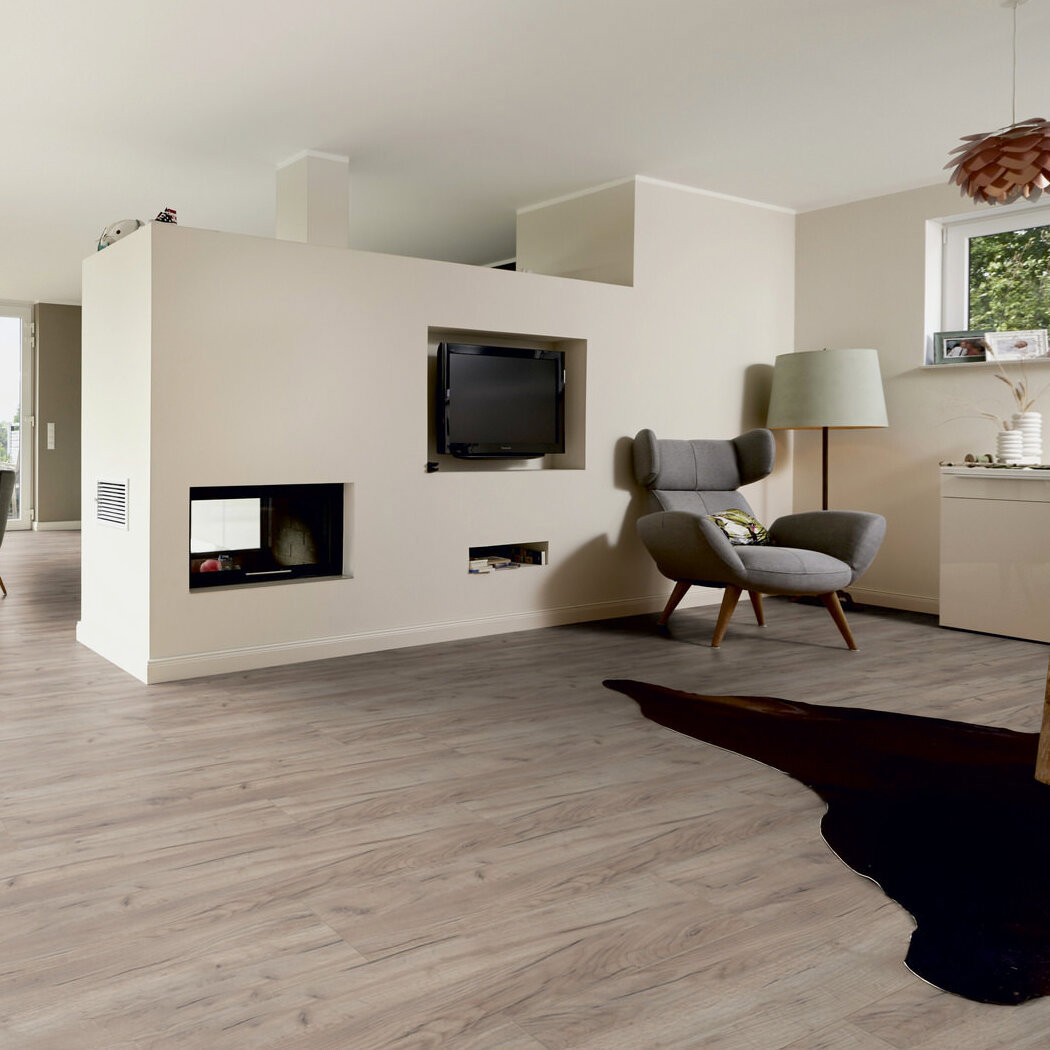 Изображение товара Ламинат Ter Hurne Dureco Classic Line Дуб Нордик бежевый 33класс толщина 12 мм с фаской 1.48 м²