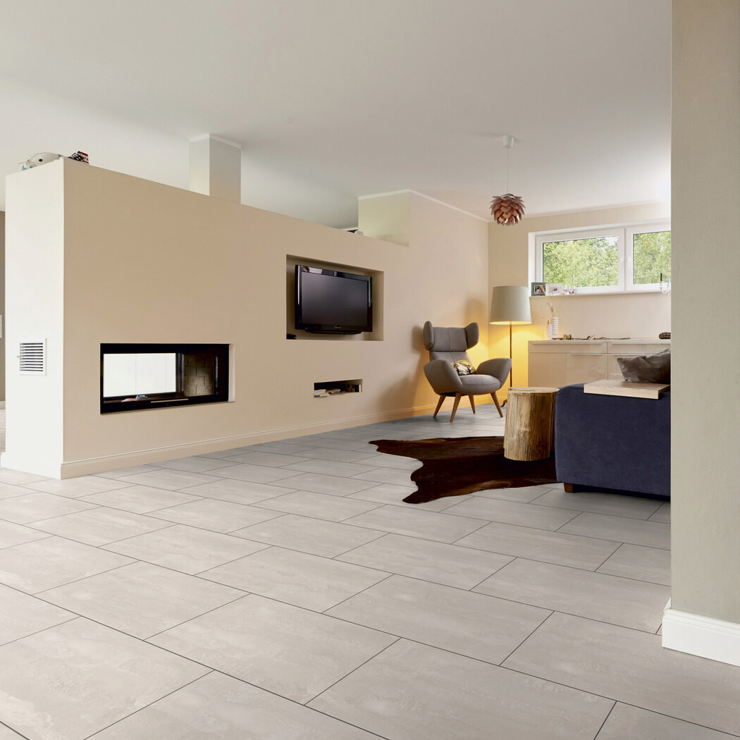 Изображение товара Ламинат Ter Hurne Dureco Stone Line Камень Драгоценно-белый 33 класс 12 мм с фаской