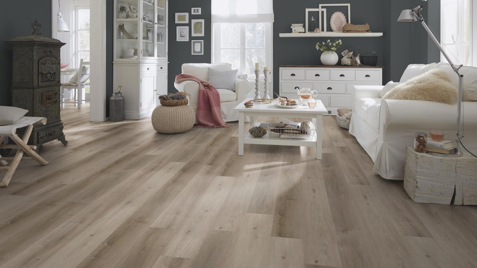 Изображение товара ПВХ плитка Wineo Wood Grace Oak Smooth 31 класс толщина 2 мм 3.89 м²
