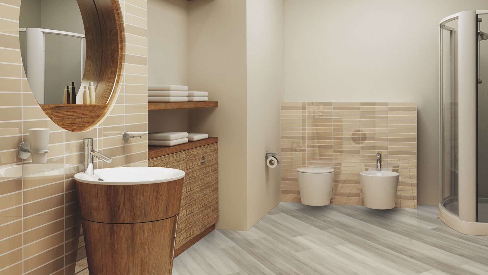 Изображение товара ПВХ плитка Wineo Wood Eternity Oak Grey 31 класс 9 мм 3.89 м²