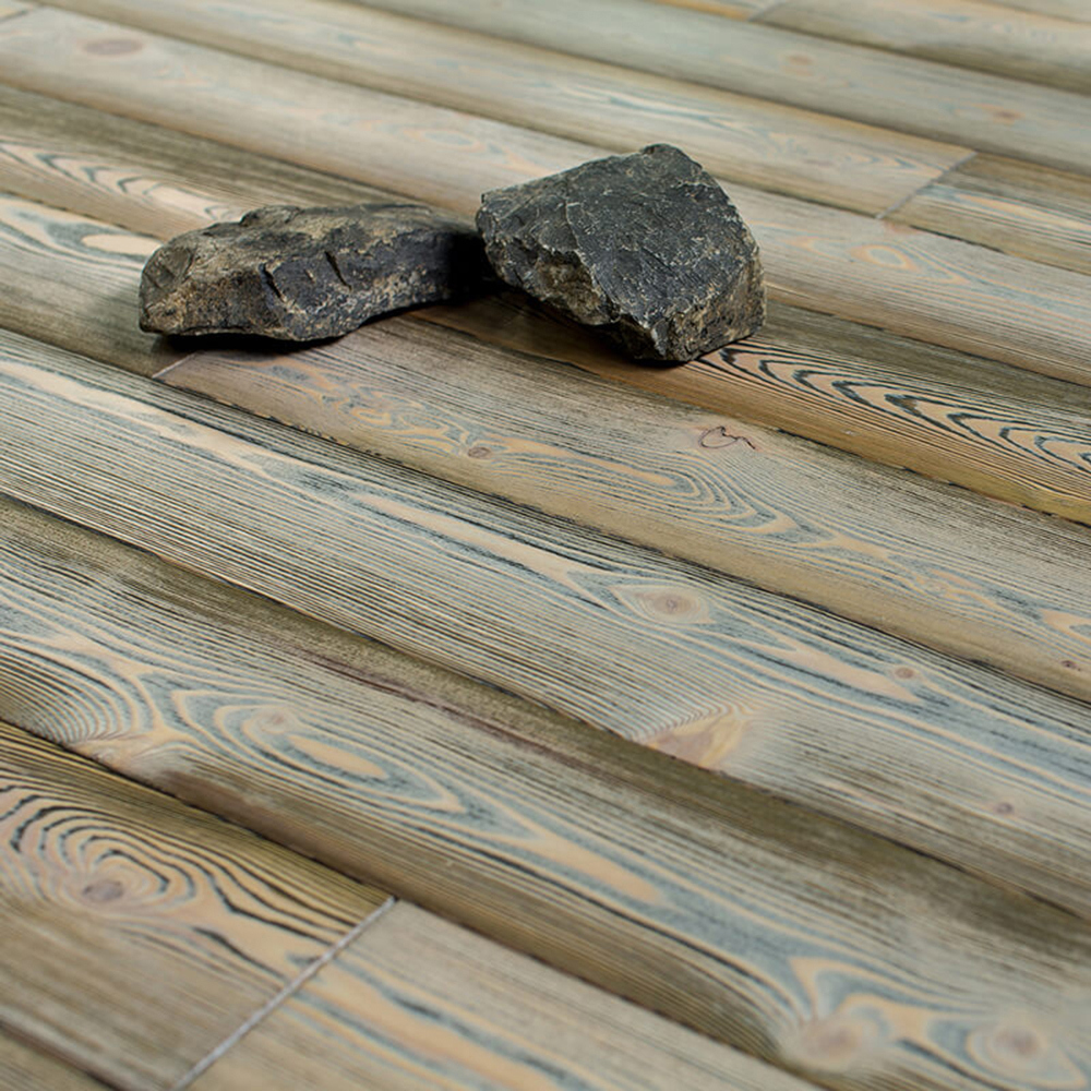 Изображение товара Массивная доска "Шато" 15 мм лиственница рустик УФ-лак 1.97 м²