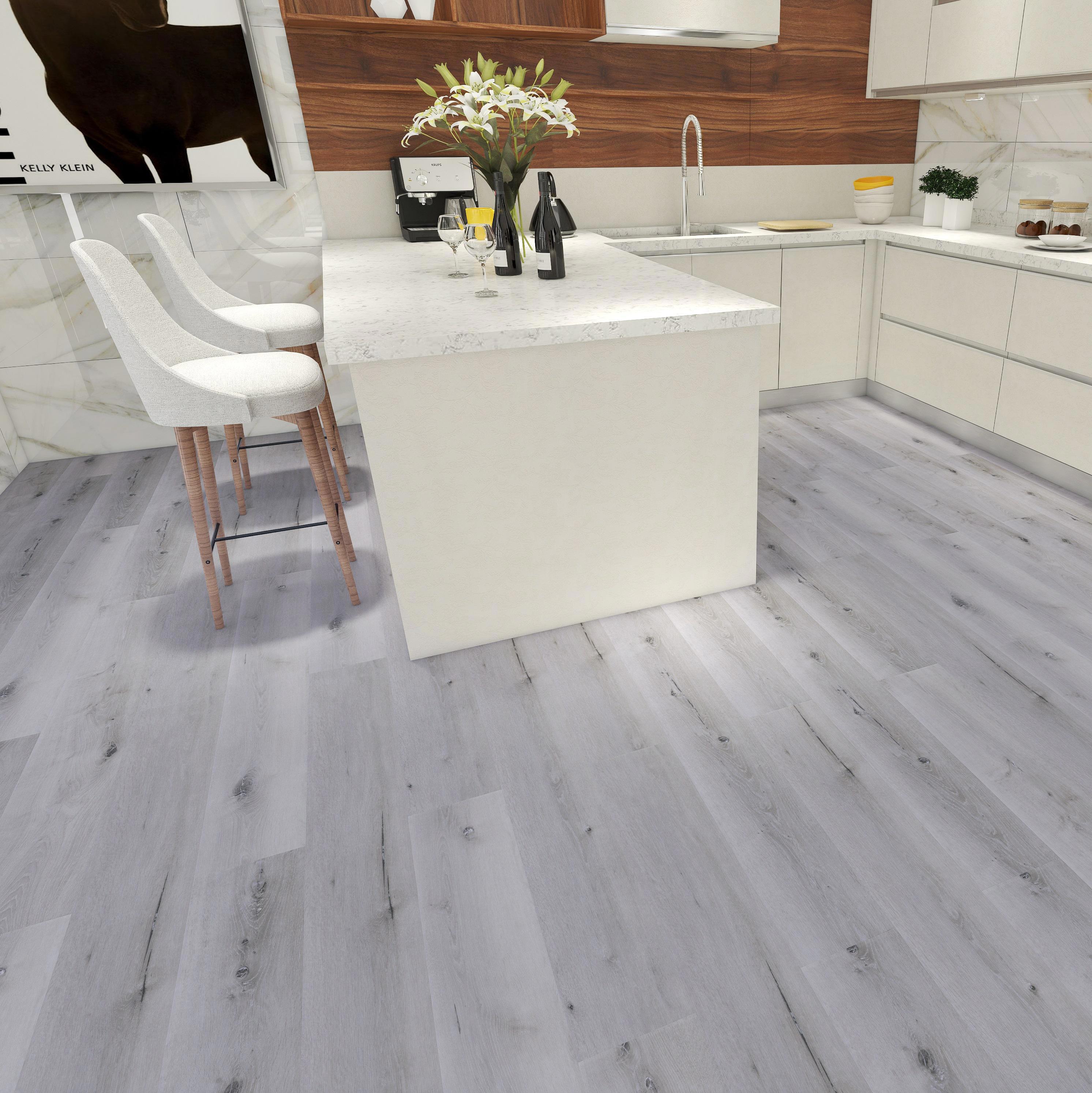 Изображение товара SPC плитка Aspenfloor Natural Touch Дуб Снежный влагостойкий водостойкий ламинат